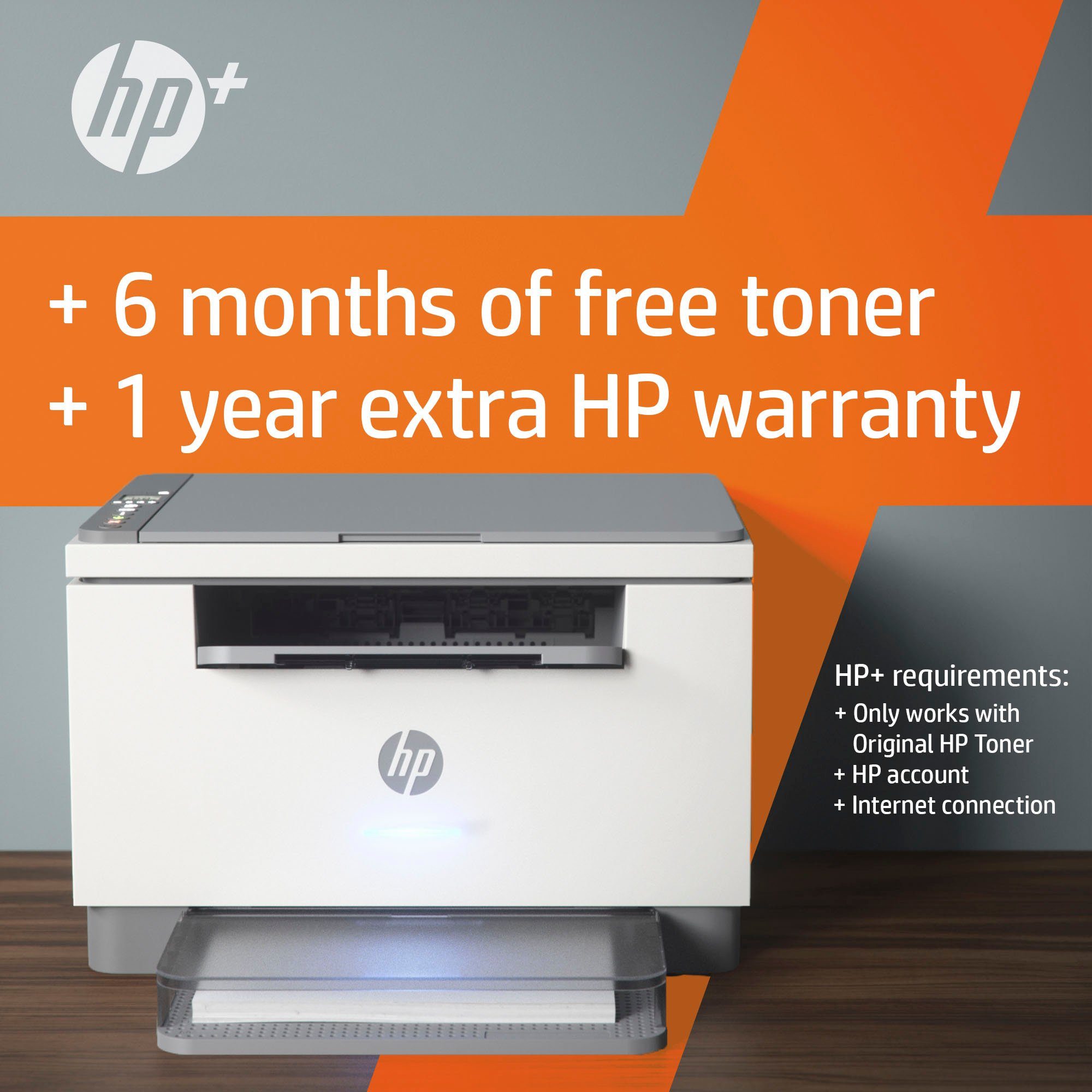 HP Laserprinter LaserJet MFP M234dwe s/w AiO All-in-oneprinter, HP+ Instant Ink compatibel