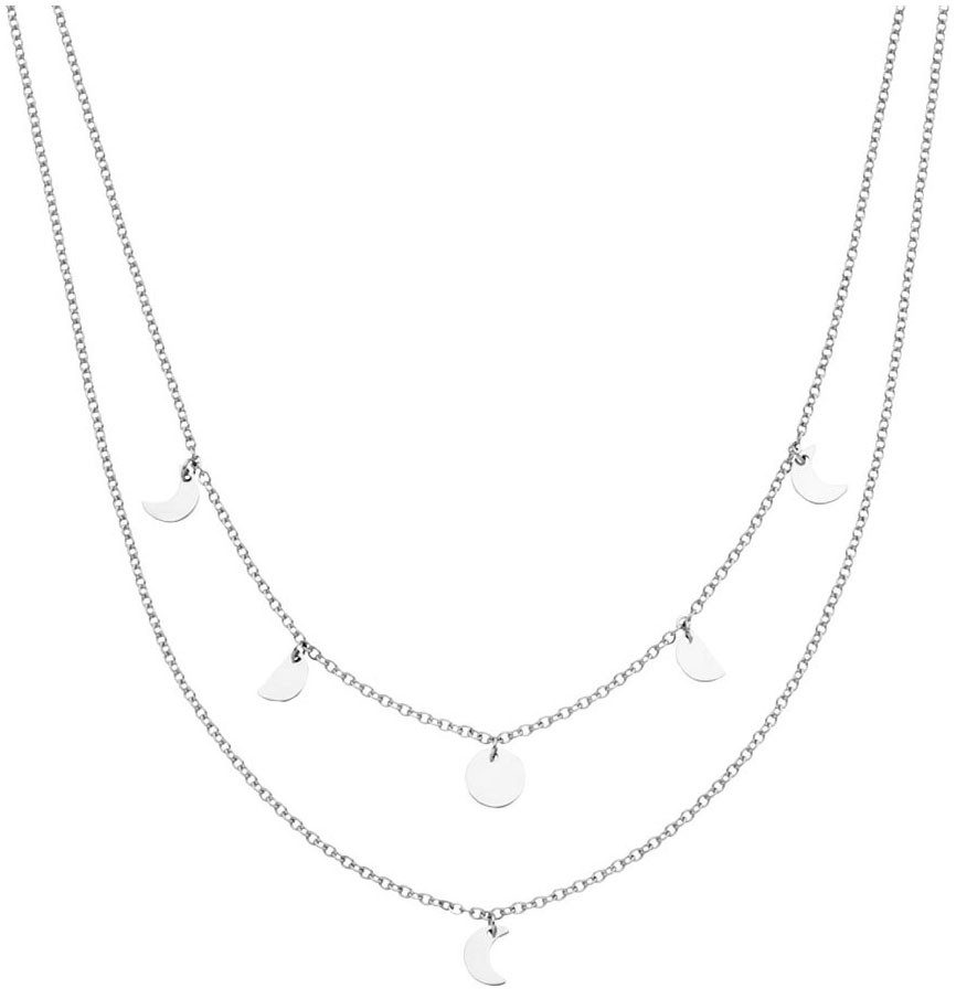 Purelei Ketting met hanger Sieraad cadeau Luna hanger Halve maan Layering