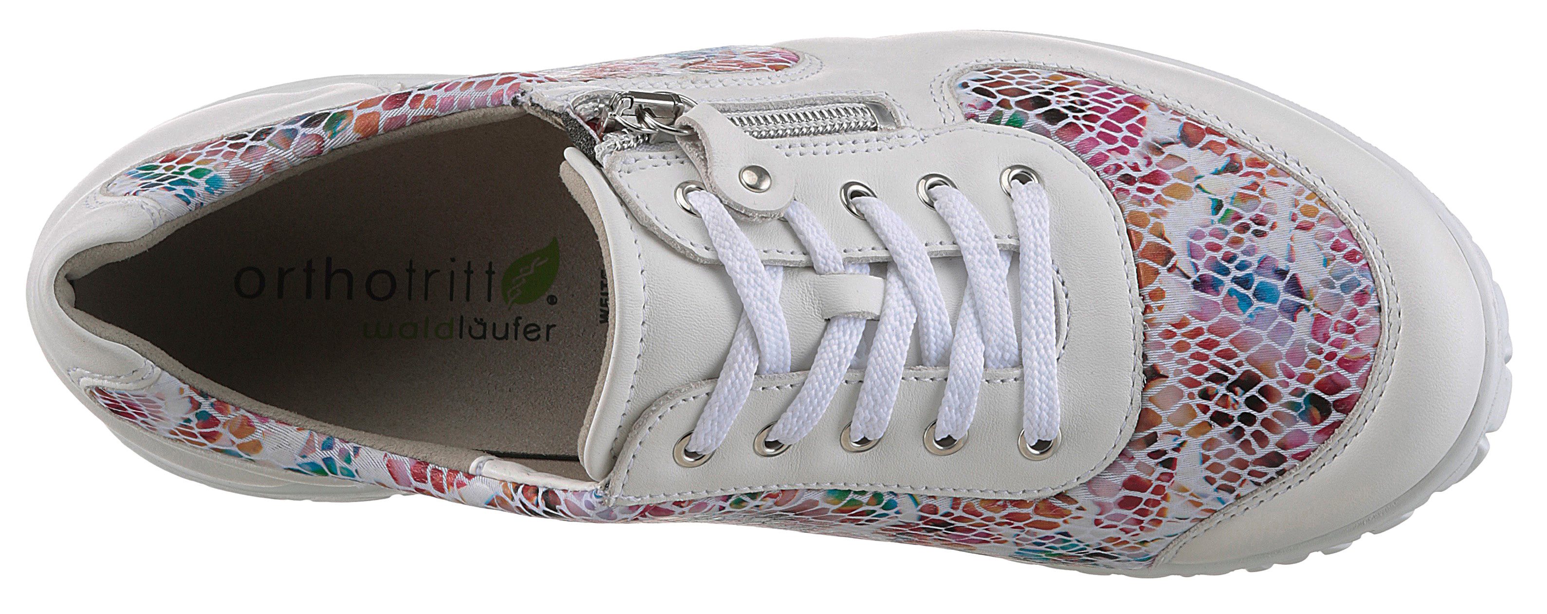 Waldläufer Veterschoenen Havy , sneaker, lage schoen, vrijetijdsschoen in comfortbreedte h (= zeer breed)