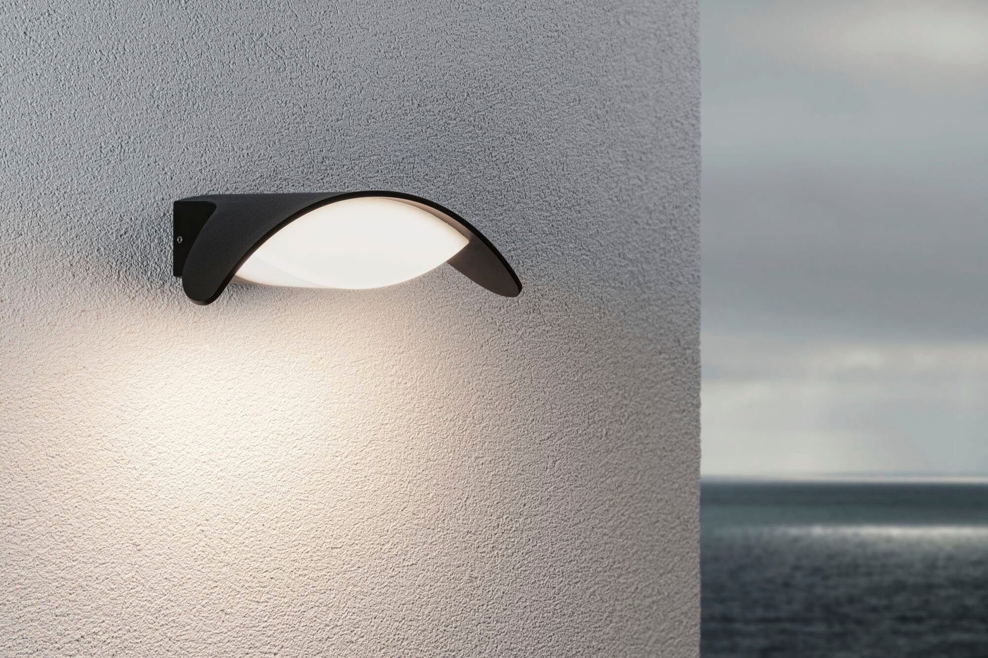 Paulmann Led-wandlamp voor buiten Buiten 230V Mesana IP44 Antraciet (1 stuk)