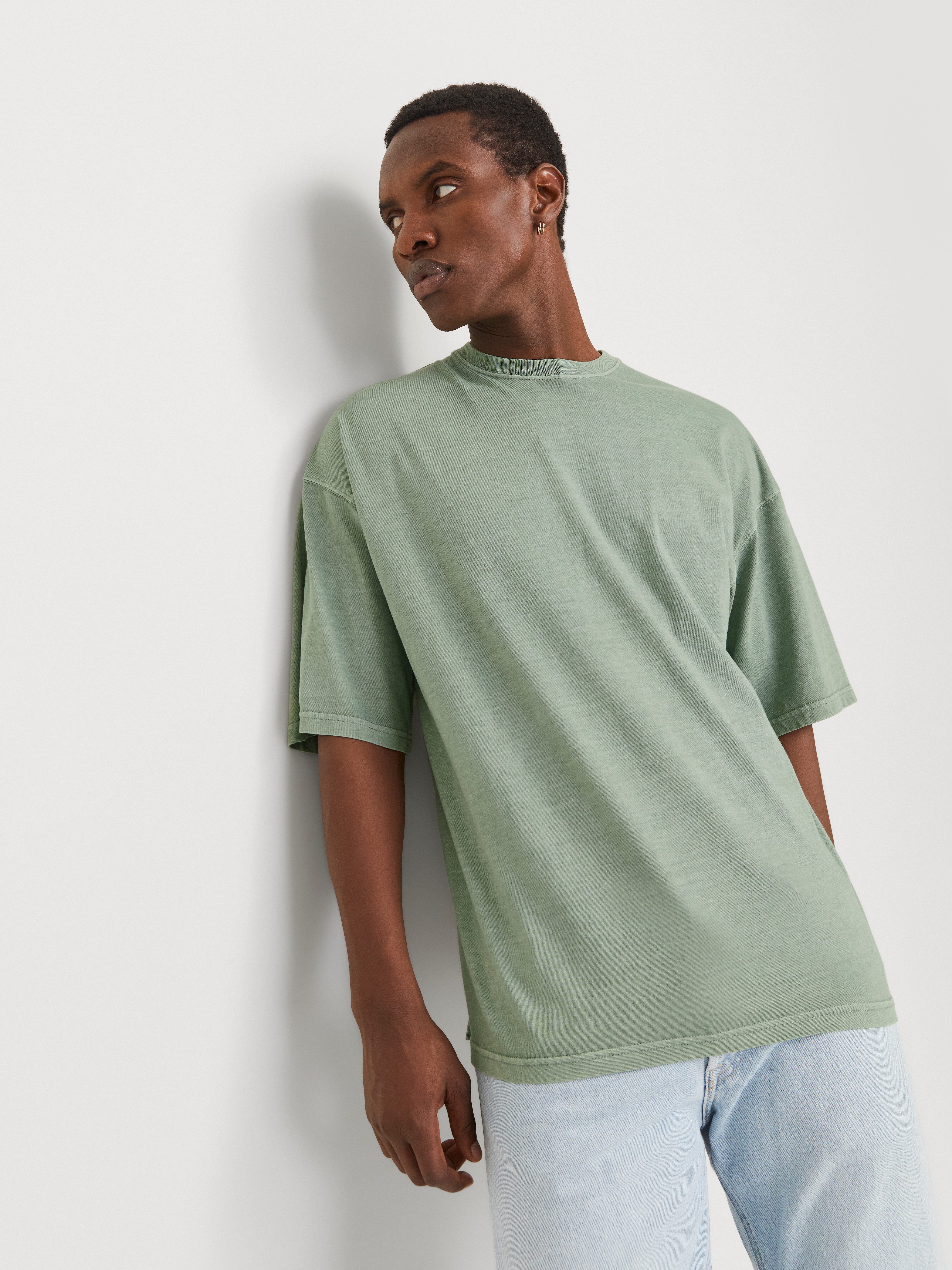 Jack & Jones Shirt met ronde hals JJECHARGE FADED TEE O-NECK NOOS