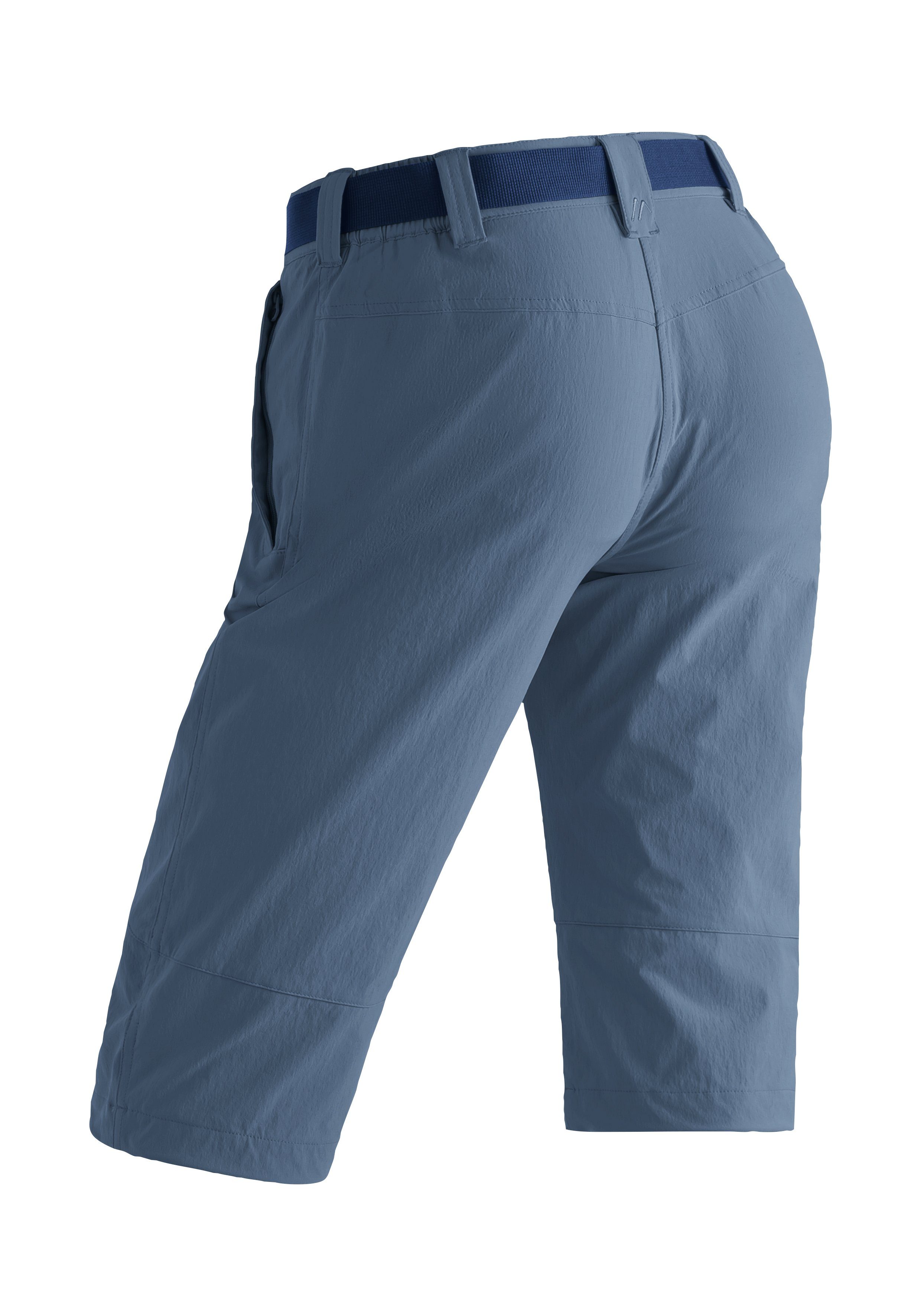 Maier Sports Capribroek Kluane Dames shorts, korte wandelbroek, outdoorbroek met 2 zakken, regular fit