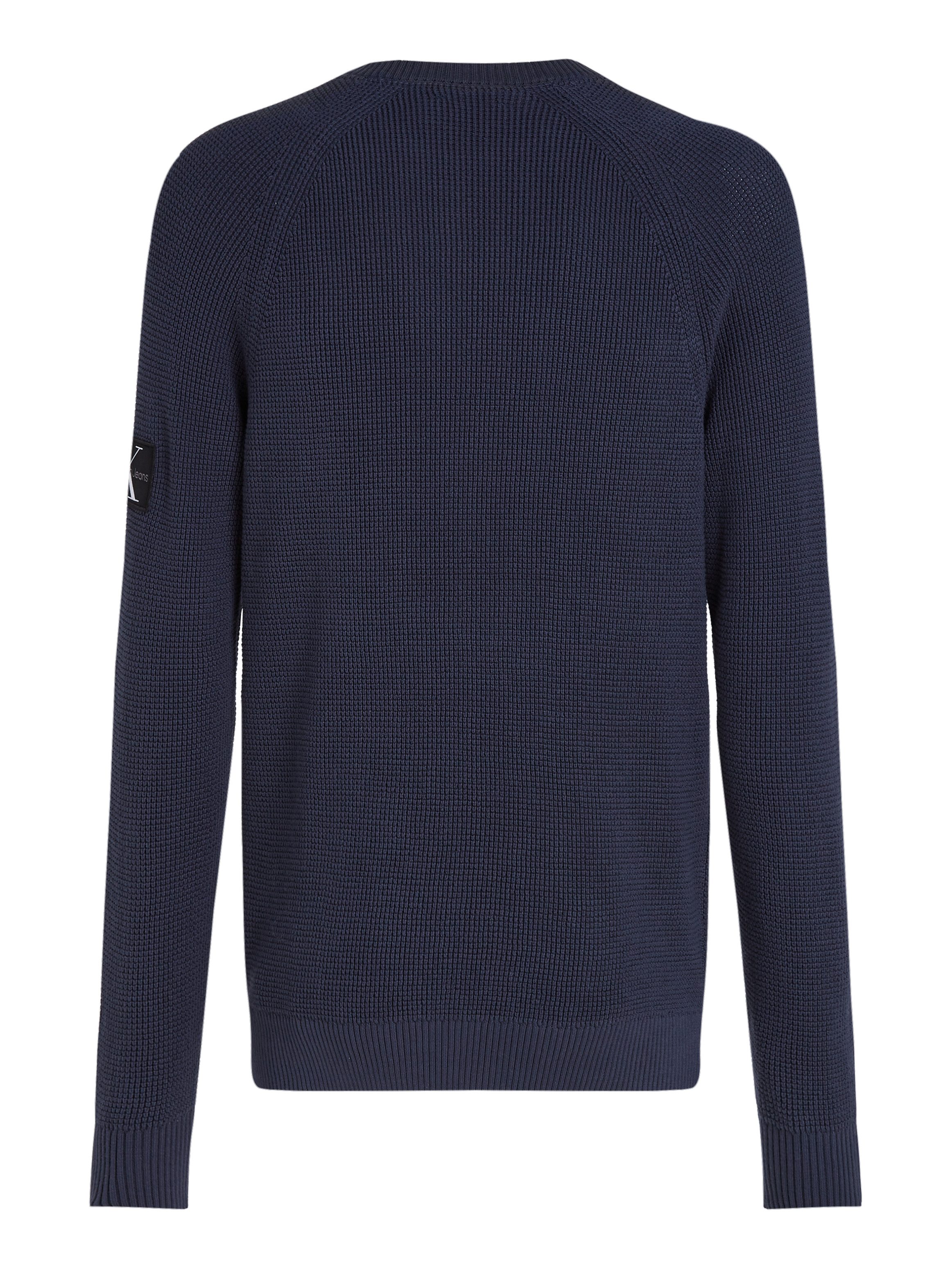 Calvin Klein Trui met ronde hals BADGE EASY SWEATER