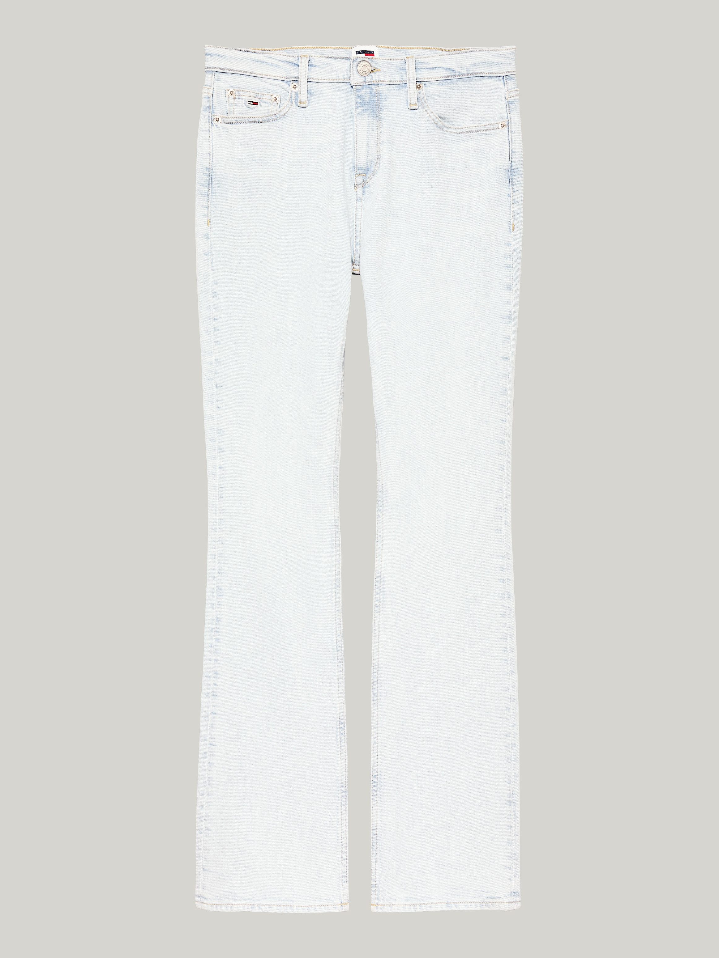 TOMMY JEANS Bootcut jeans Maddie met tommy jeans merklabel & badge