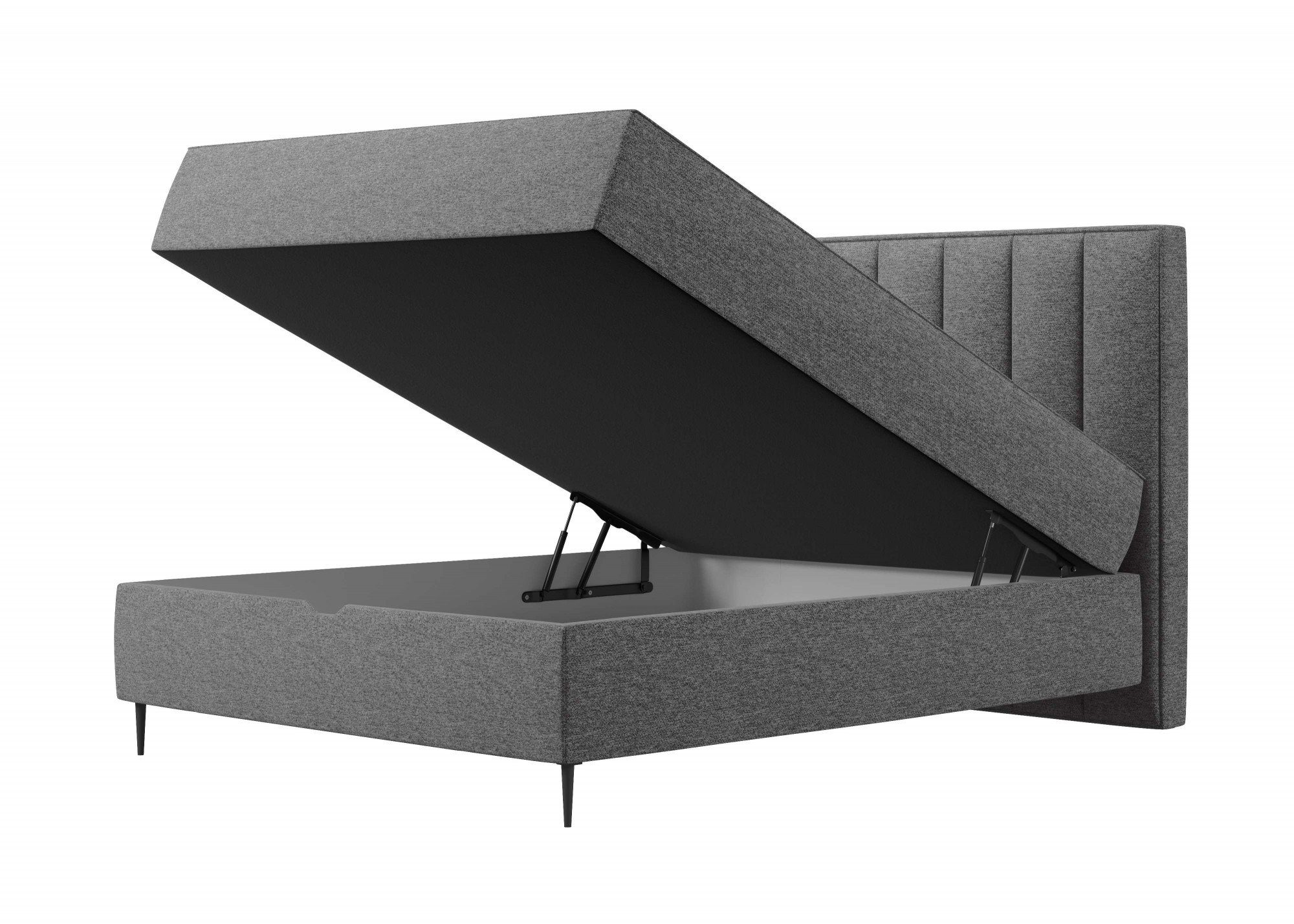 Places of Style Boxspring Rita met pocketveringsmatras en bedkist