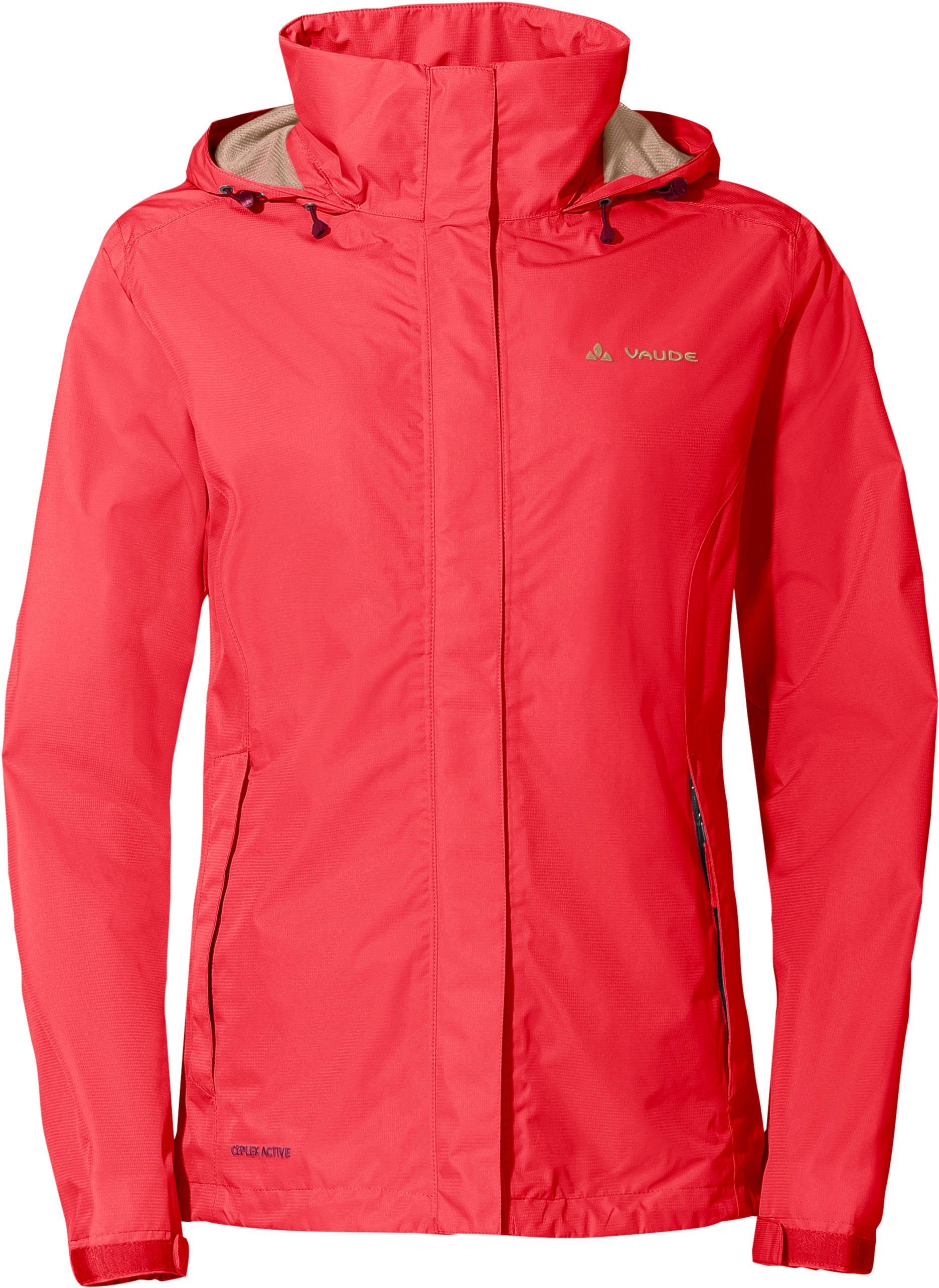VAUDE Outdoorjack WOMEN'S ESCAPE LIGHT JACKET Waterdicht & winddicht & ademend (1 stuk)