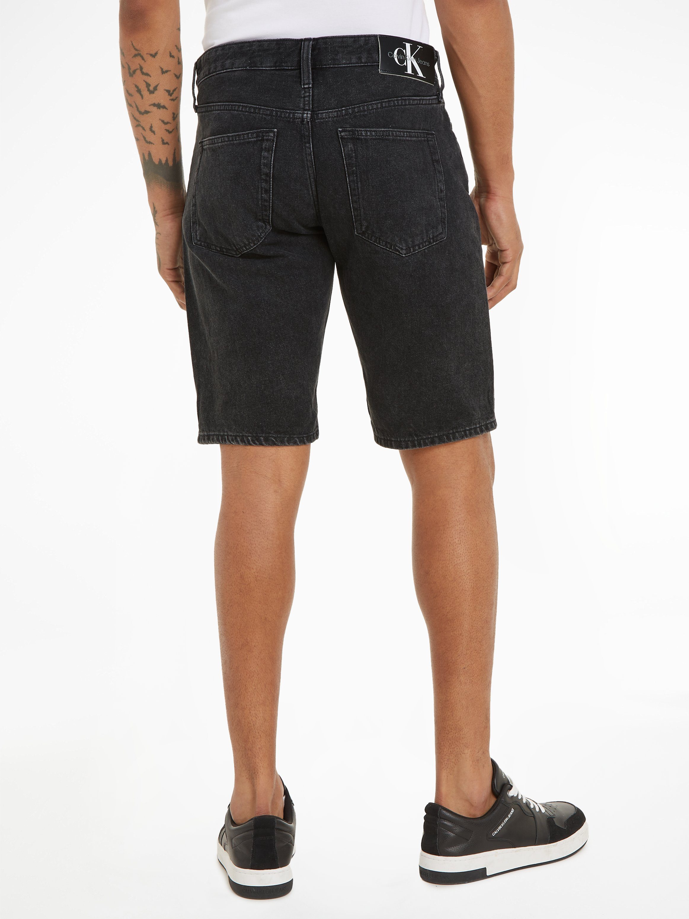 Calvin Klein Regular fit jeans REGULAR SHORT in een klassiek 5-pocketsmodel