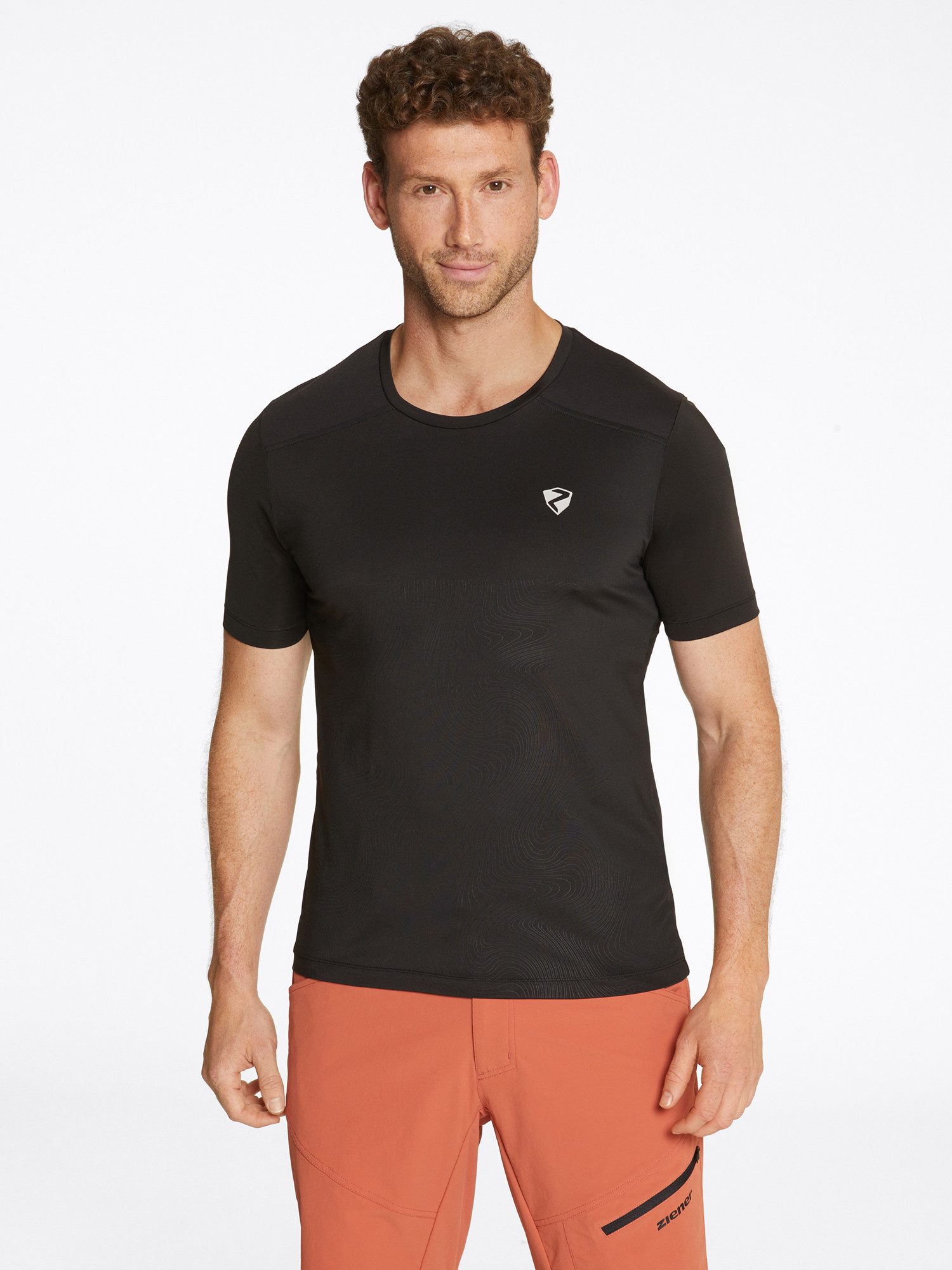 Ziener Shirt met ronde hals NEMINDO