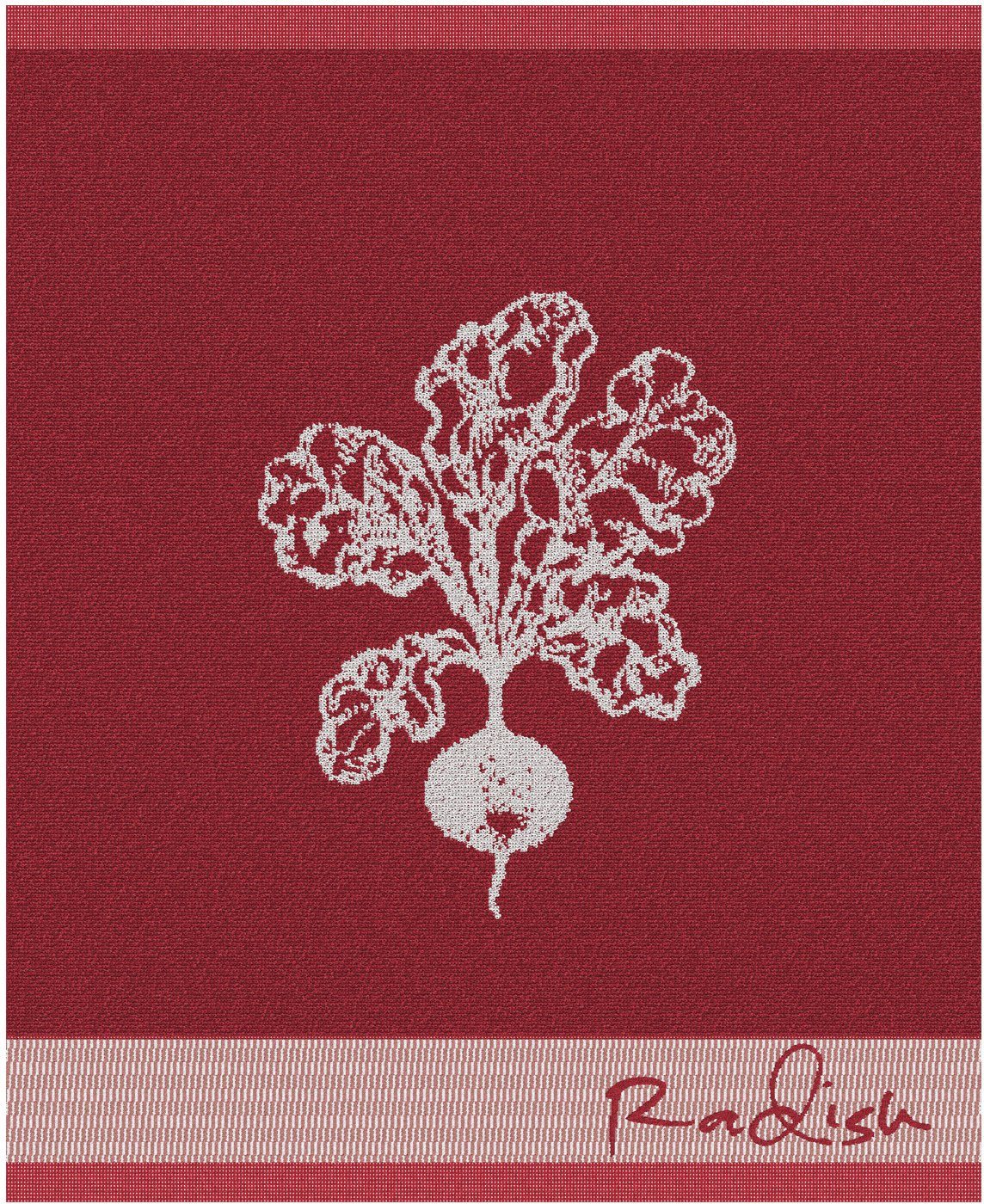 DDDDD Theedoek Radish (set, 4-delig)