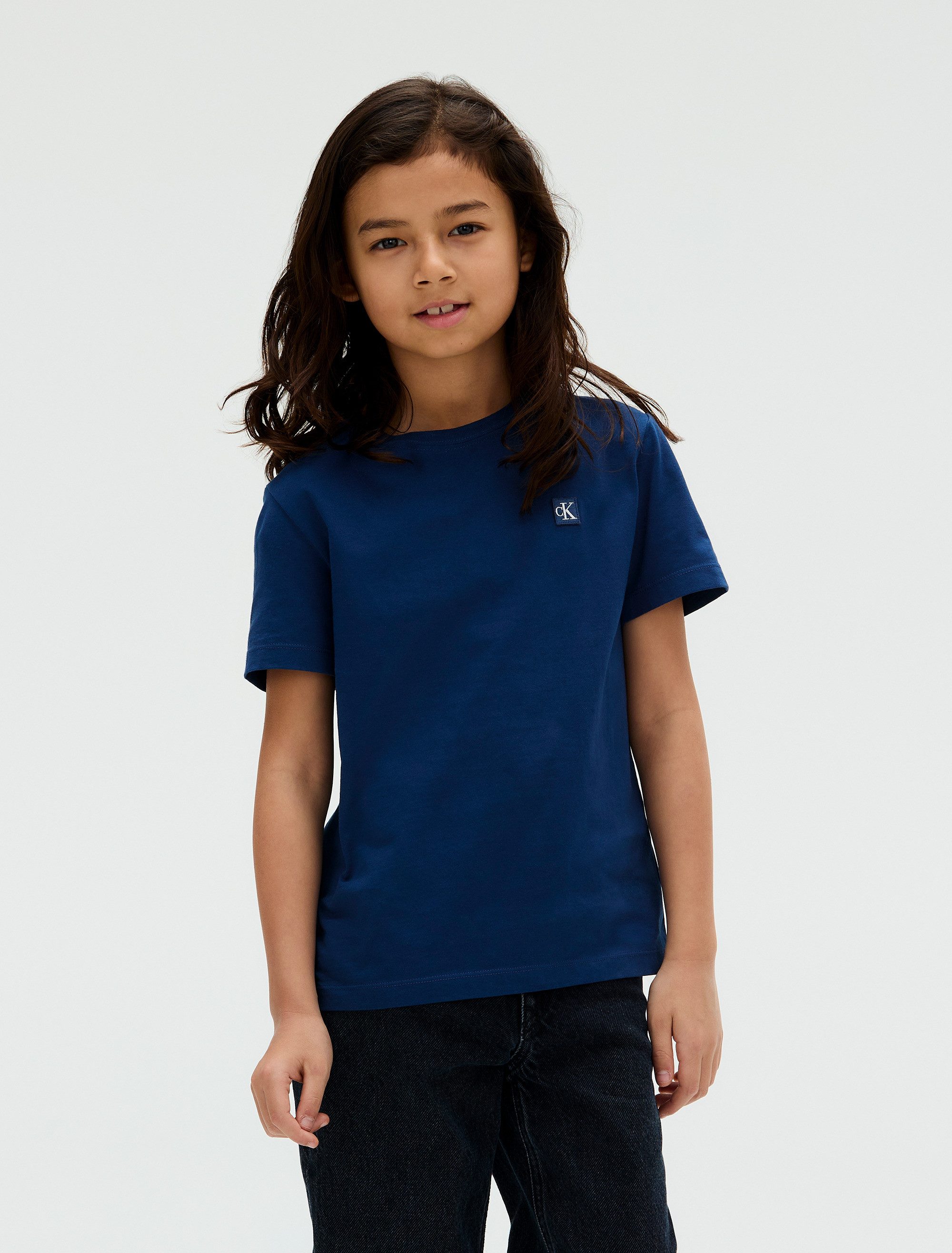 Calvin Klein Wijde jeans SKATER VISUAL BLUE CF voor kinderen tot 16 jaar