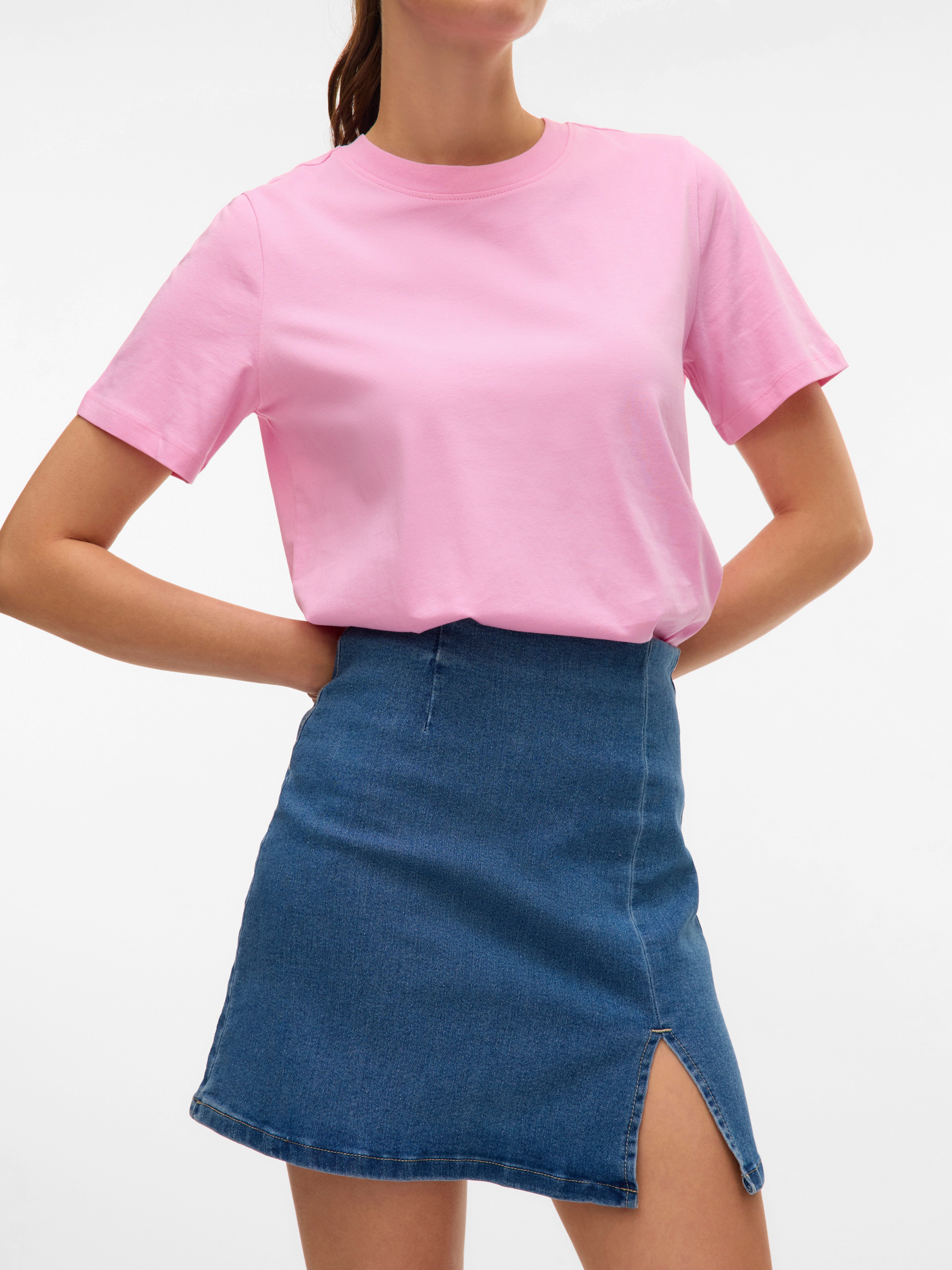 Vero Moda Jeans rok VMNELLY HR SHORT SKIRT DNM MIX NOOS