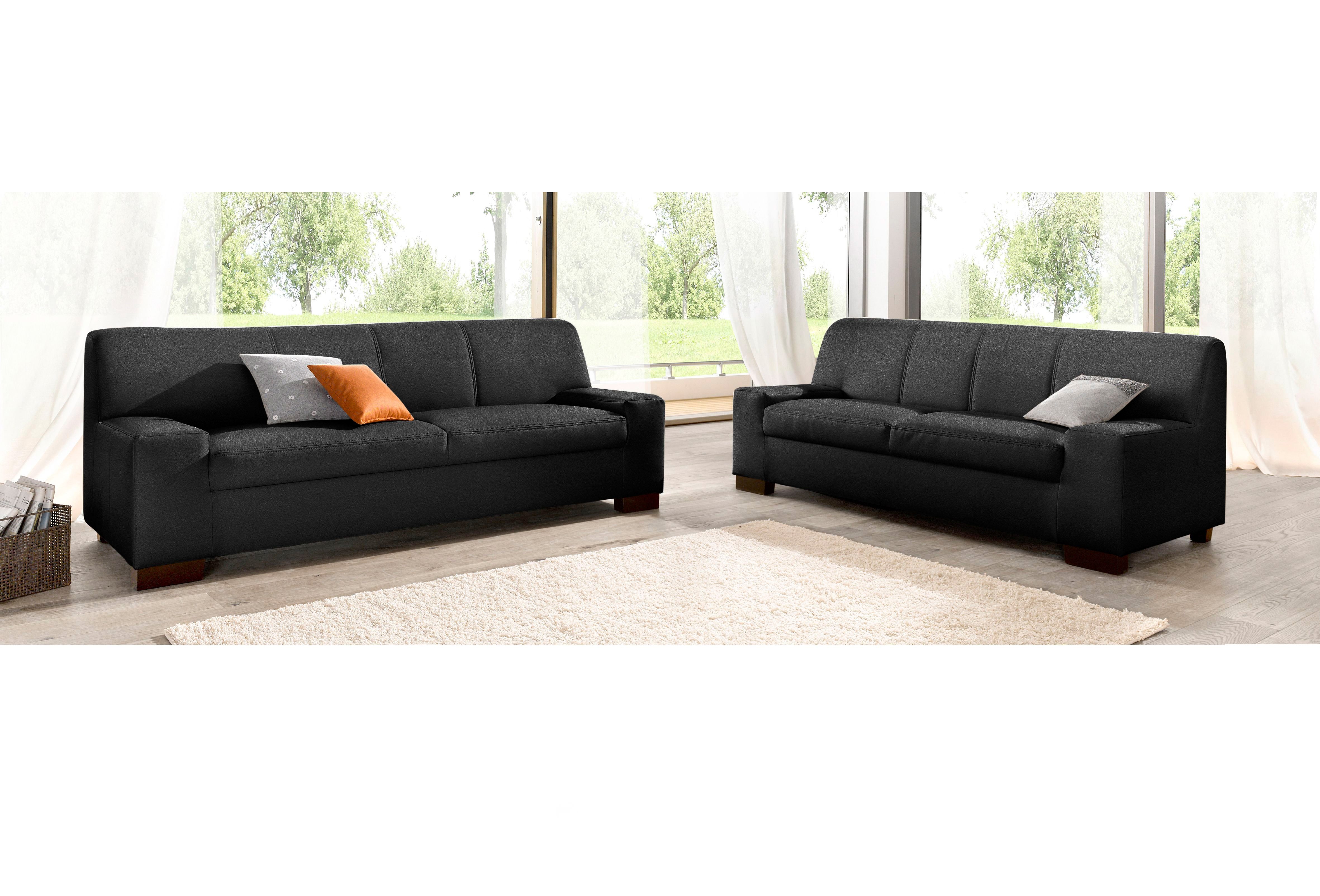 DOMO collection Zithoek Norma Top bestaand uit een 2-zitsbank en een 3-zitsbank (set)