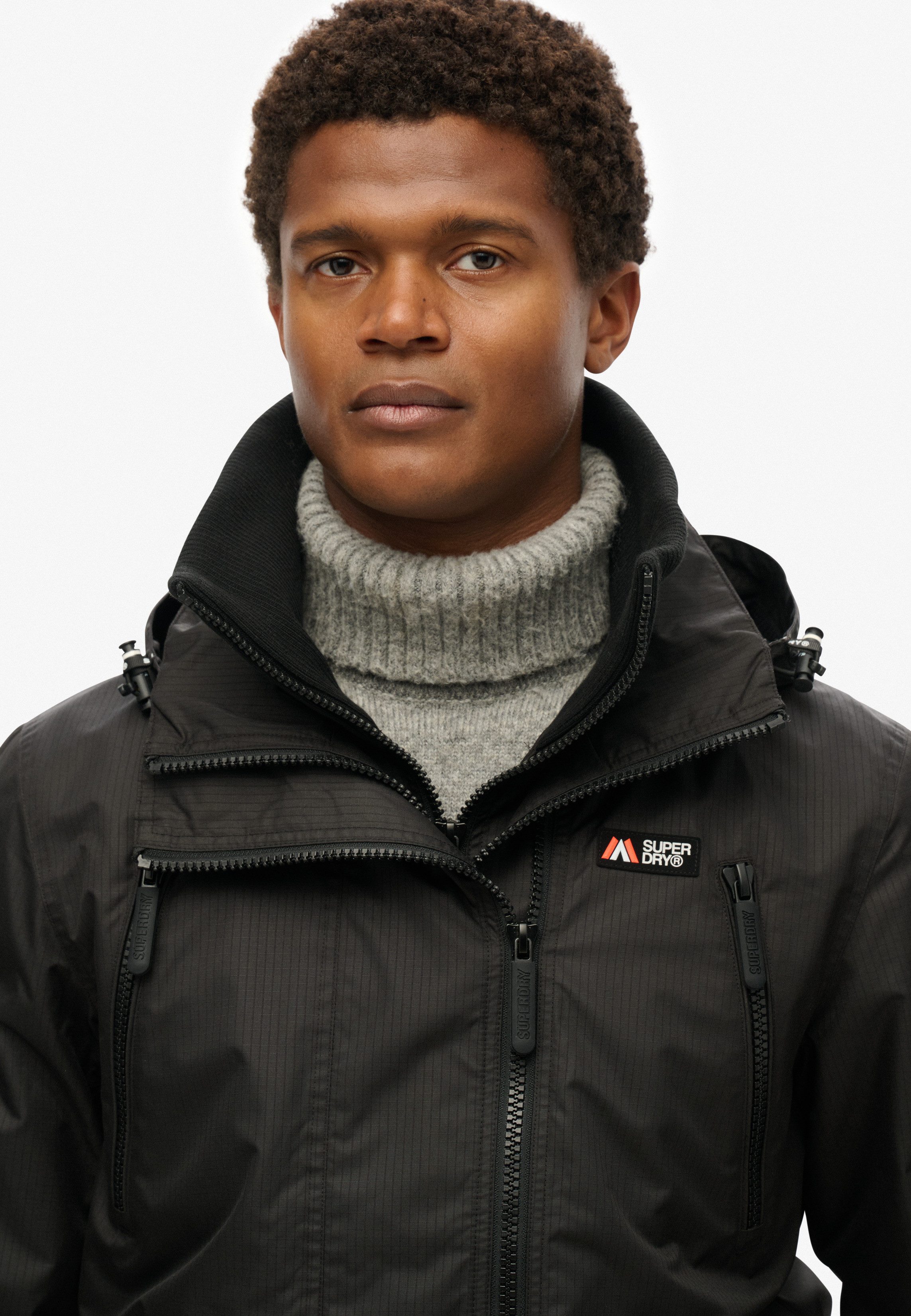 Superdry Outdoorjack HOODED MTN WINDBREAKER JACKET