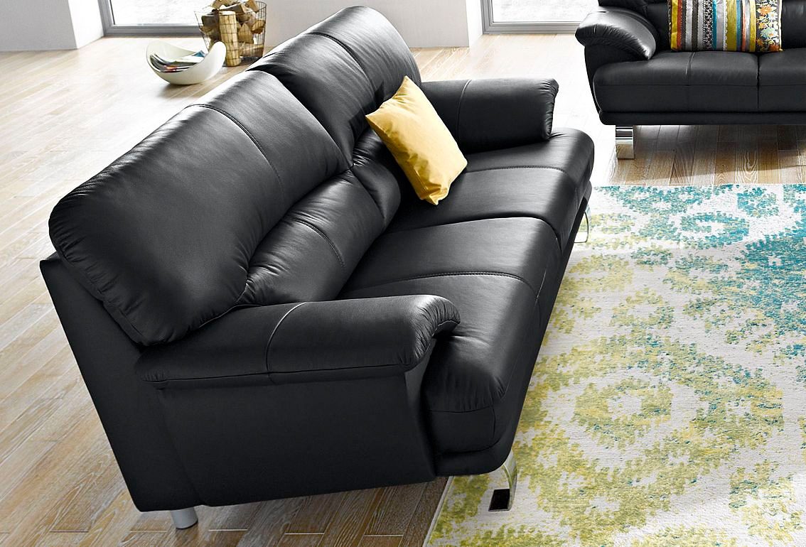 TRENDMANUFAKTUR 3-zitsbank Cecilia, in Italiaans design, comfortabel
