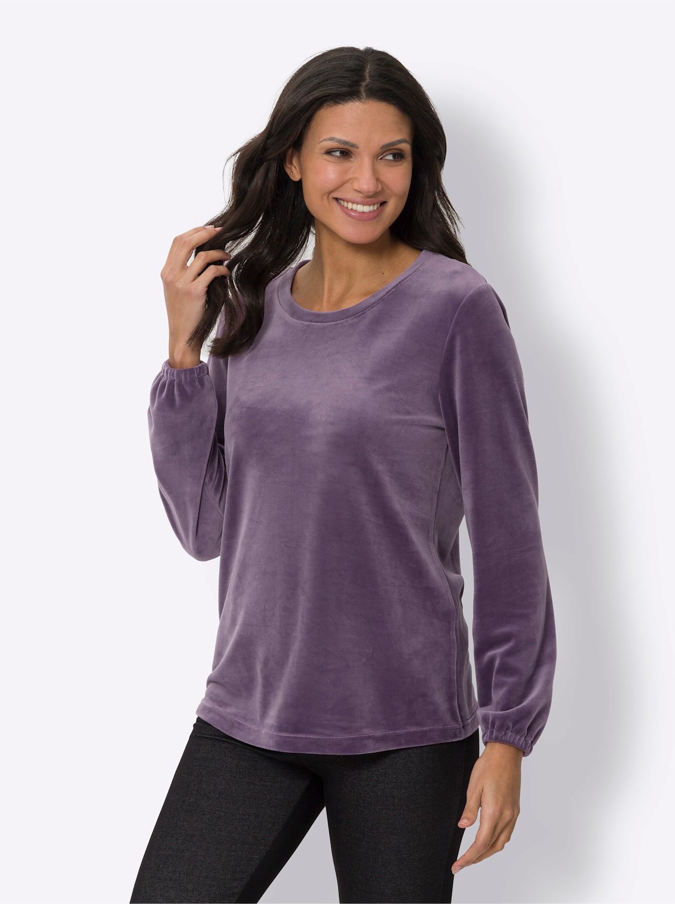 Shirt met lange mouwen Nicki-Shirt (1-delig)