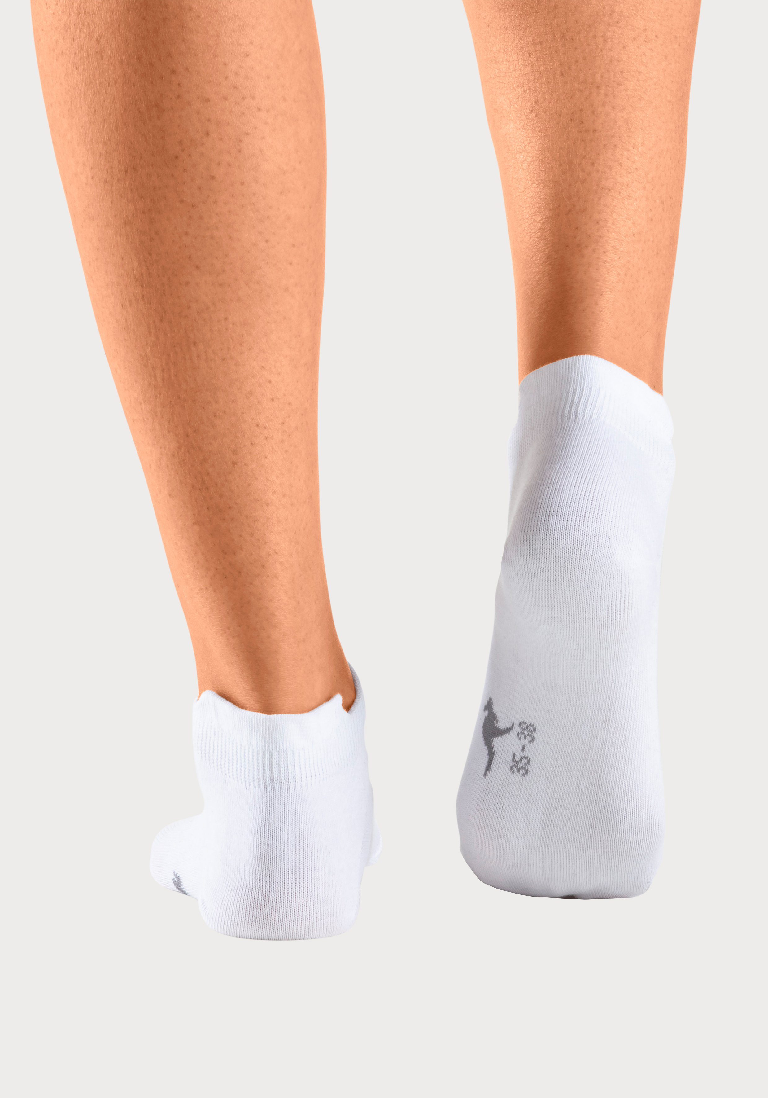 KangaROOS Sneakersokken met verhoogde boord (set 10 paar)