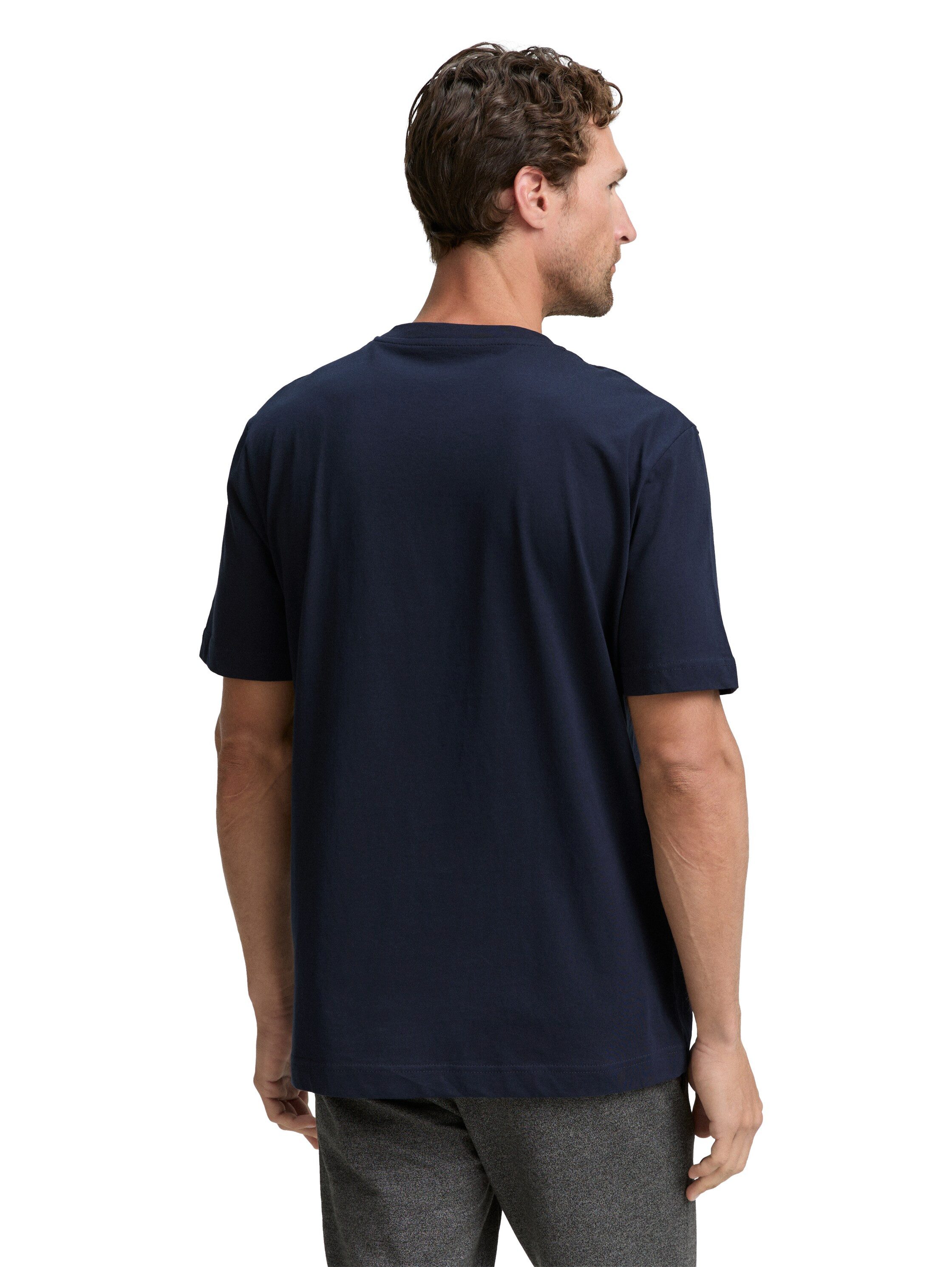 Tom Tailor T-shirt met logoprint (set, 2-delig)