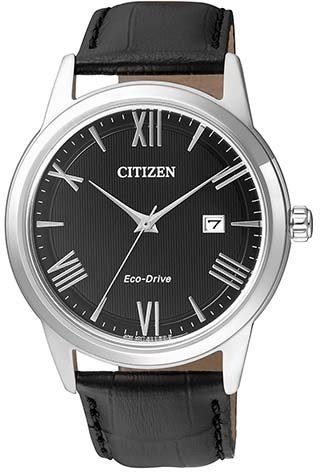 Citizen Solarhorloge AW1231-07E Polshorloge, herenhorloge heren horloges zwart