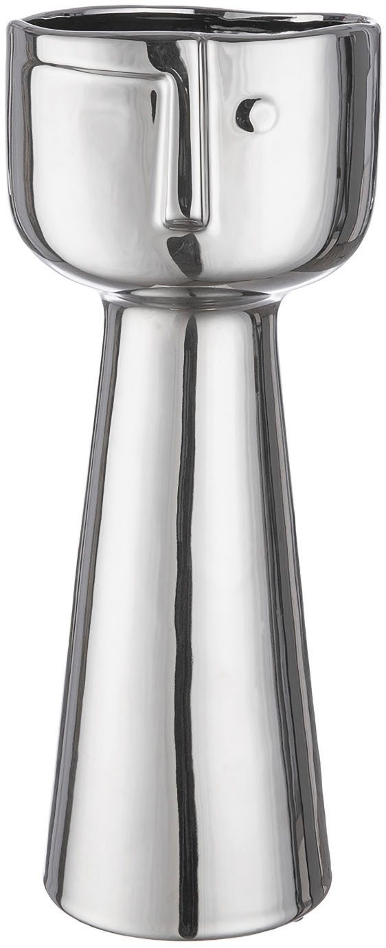 GILDE Vloervaas Gezichtsvase Pokal "Viso" (1 stuk)