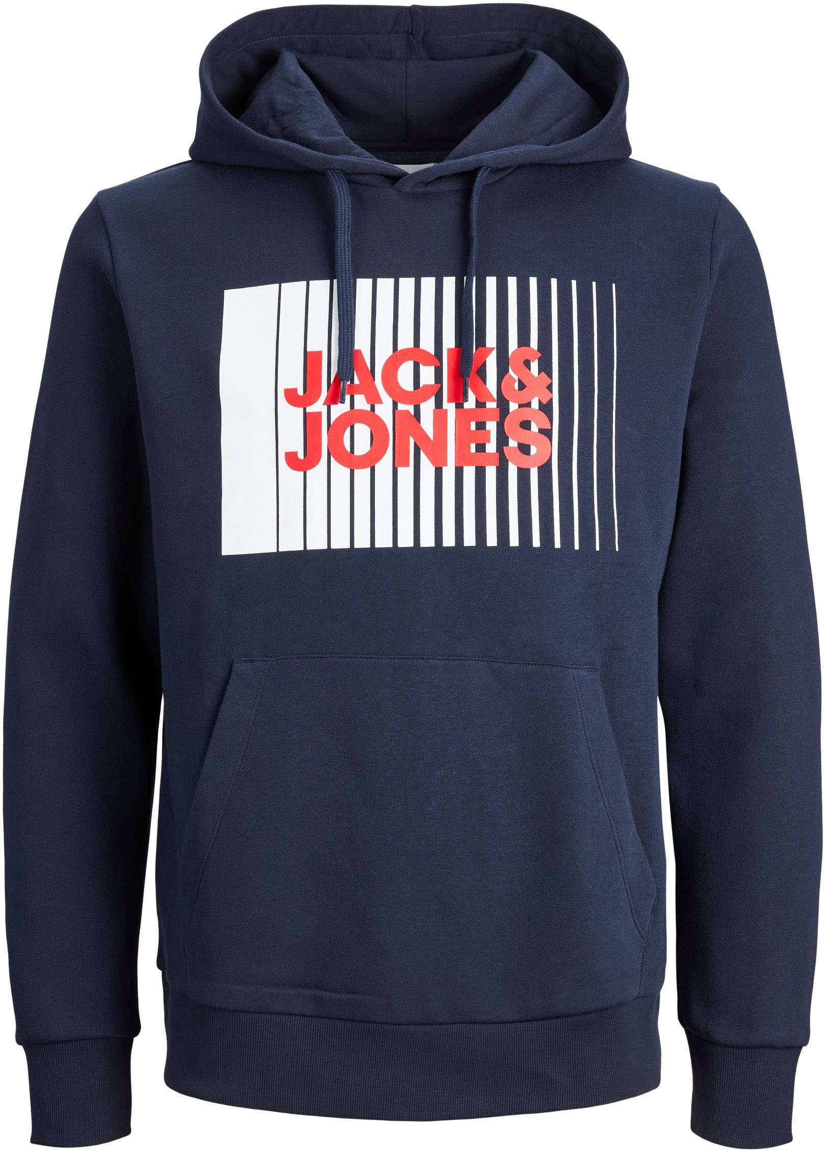 Jack & Jones Hoodie JJECORP LOGO SWEAT HOOD PLAY NOOS