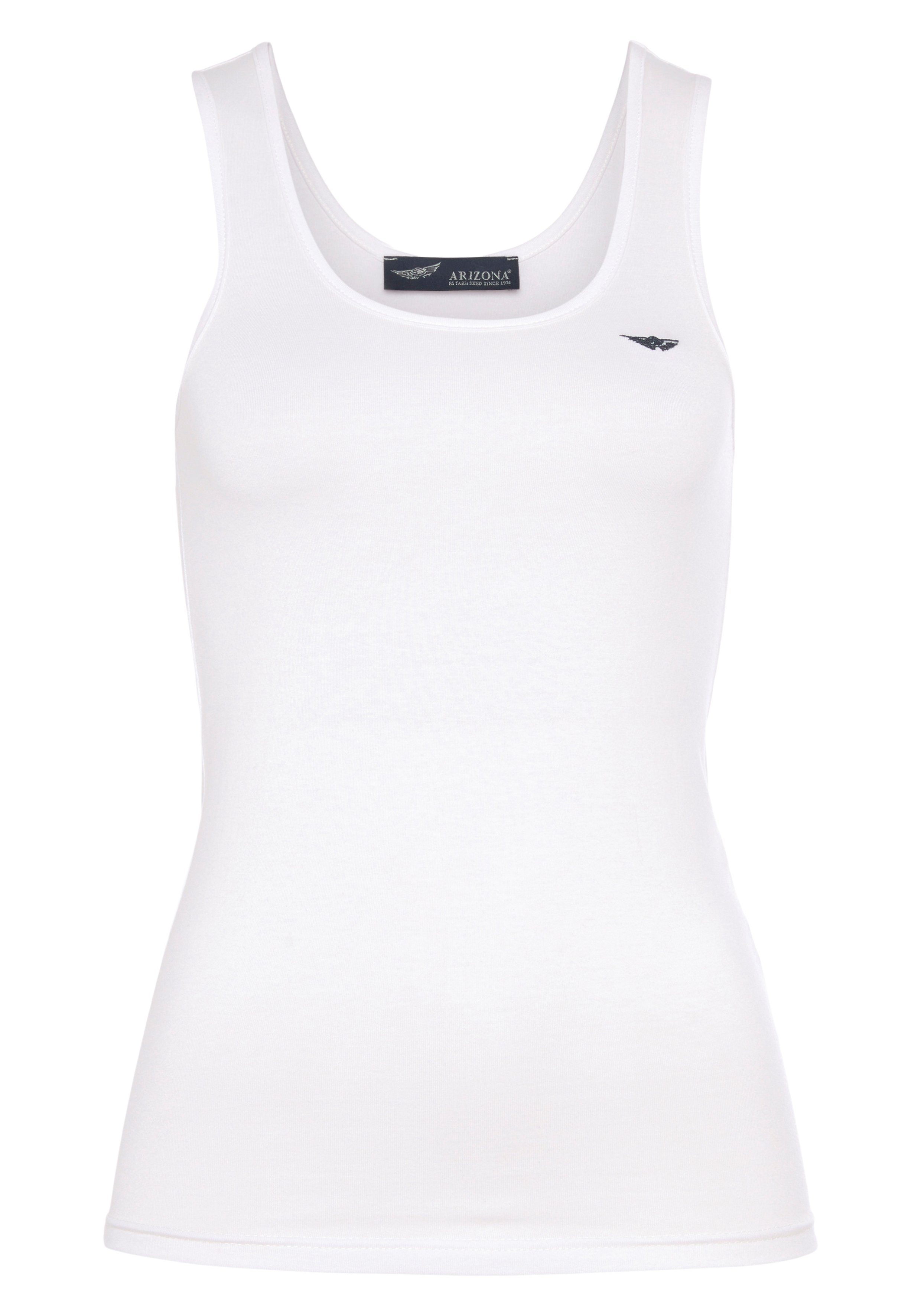 Arizona Tanktop met logoborduursel