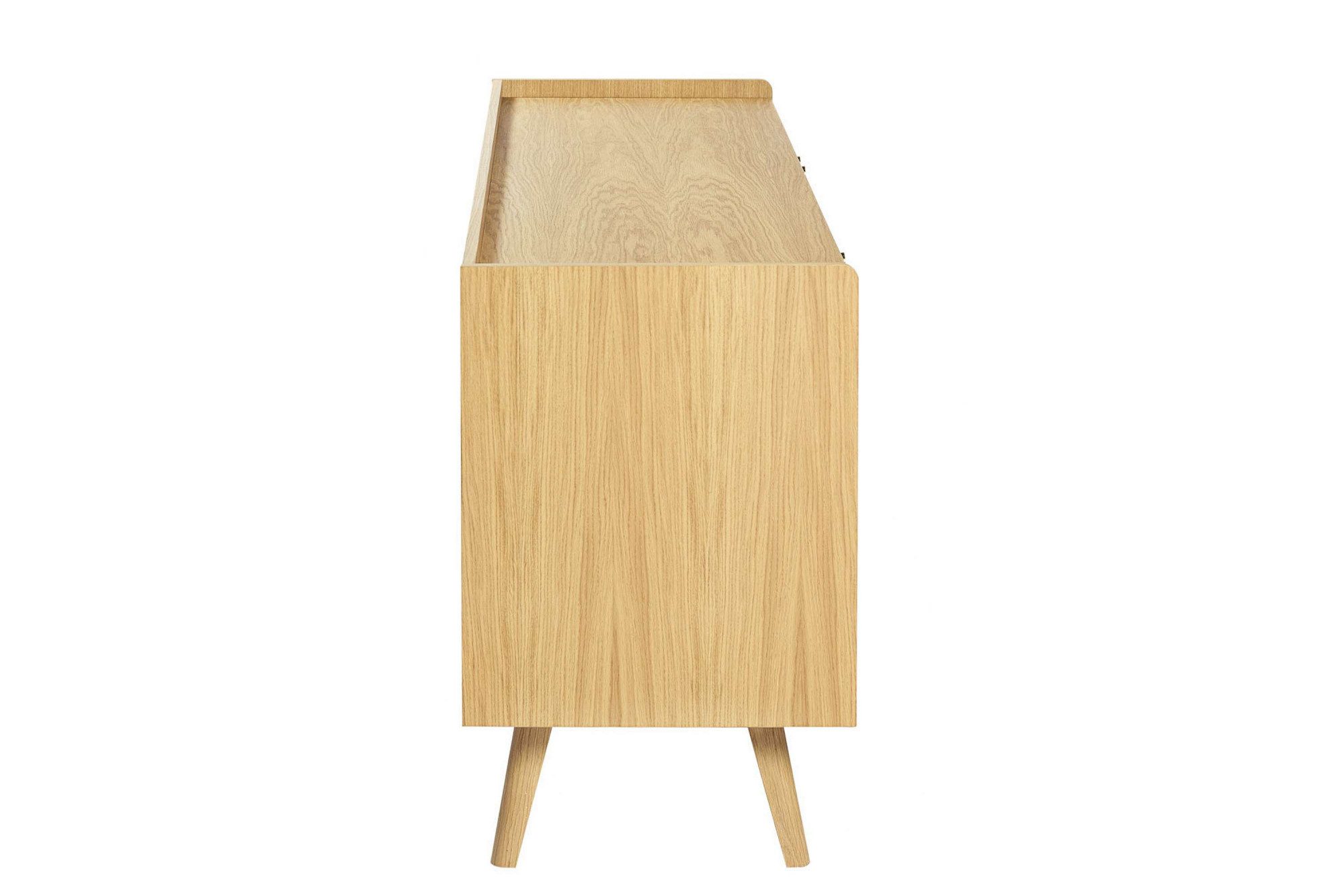 Woodman Dressoir NICE Commode, breedte 169 cm, echt houtfineer van eiken, veel opbergruimte