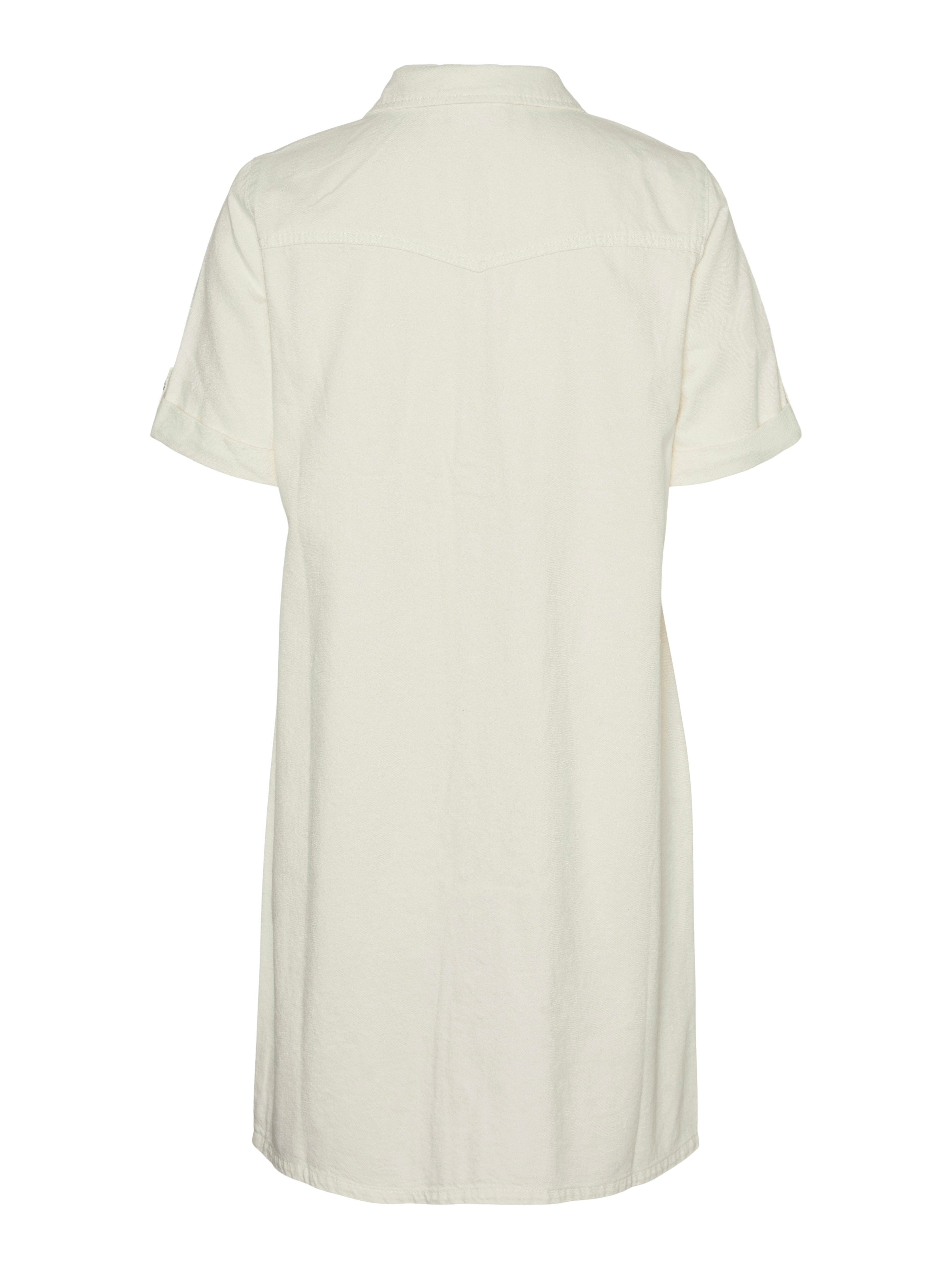 Vero Moda Jeans jurk VMJENNIE SS SHORT DENIM DRESS NOOS