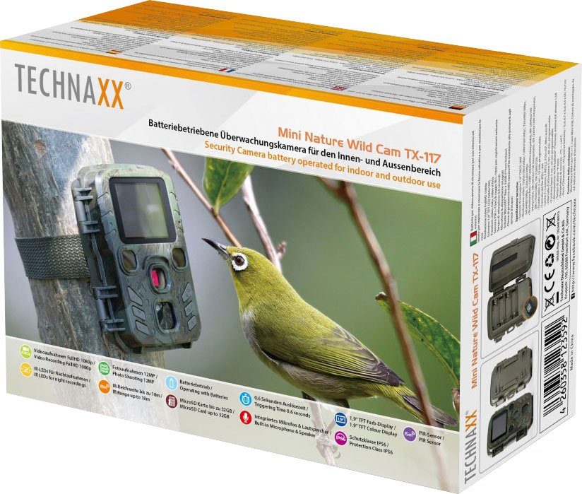 Technaxx Bewakingscamera Mini Nature Wild Cam TX-117