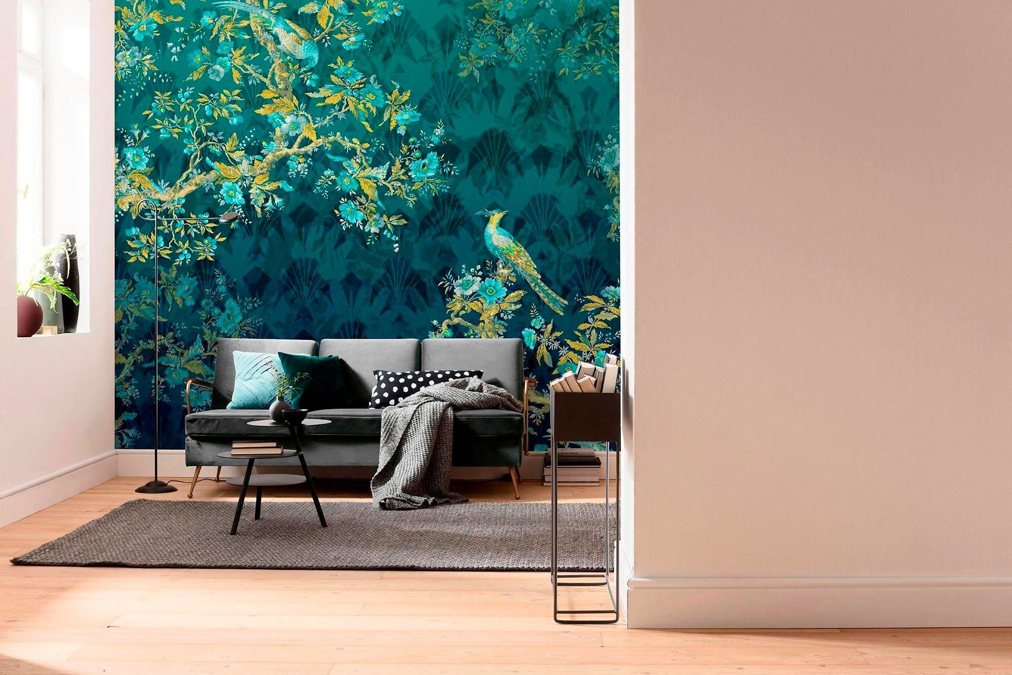 Komar Vliesbehang Digitale print vlies - Paradis - Afmeting 350 x 260 cm