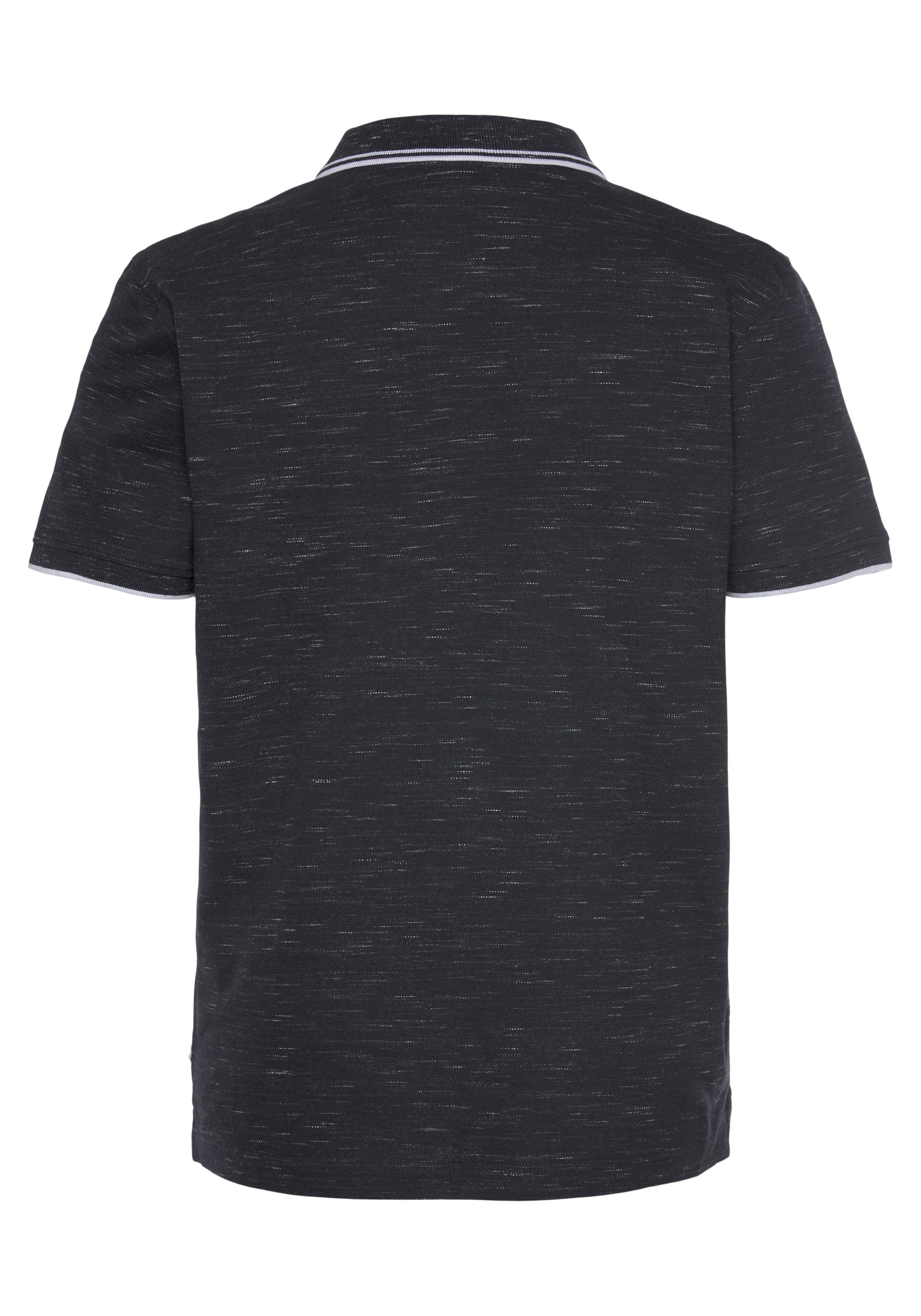 H.I.S Poloshirt korte mouwen, smal gesneden, met polokraag