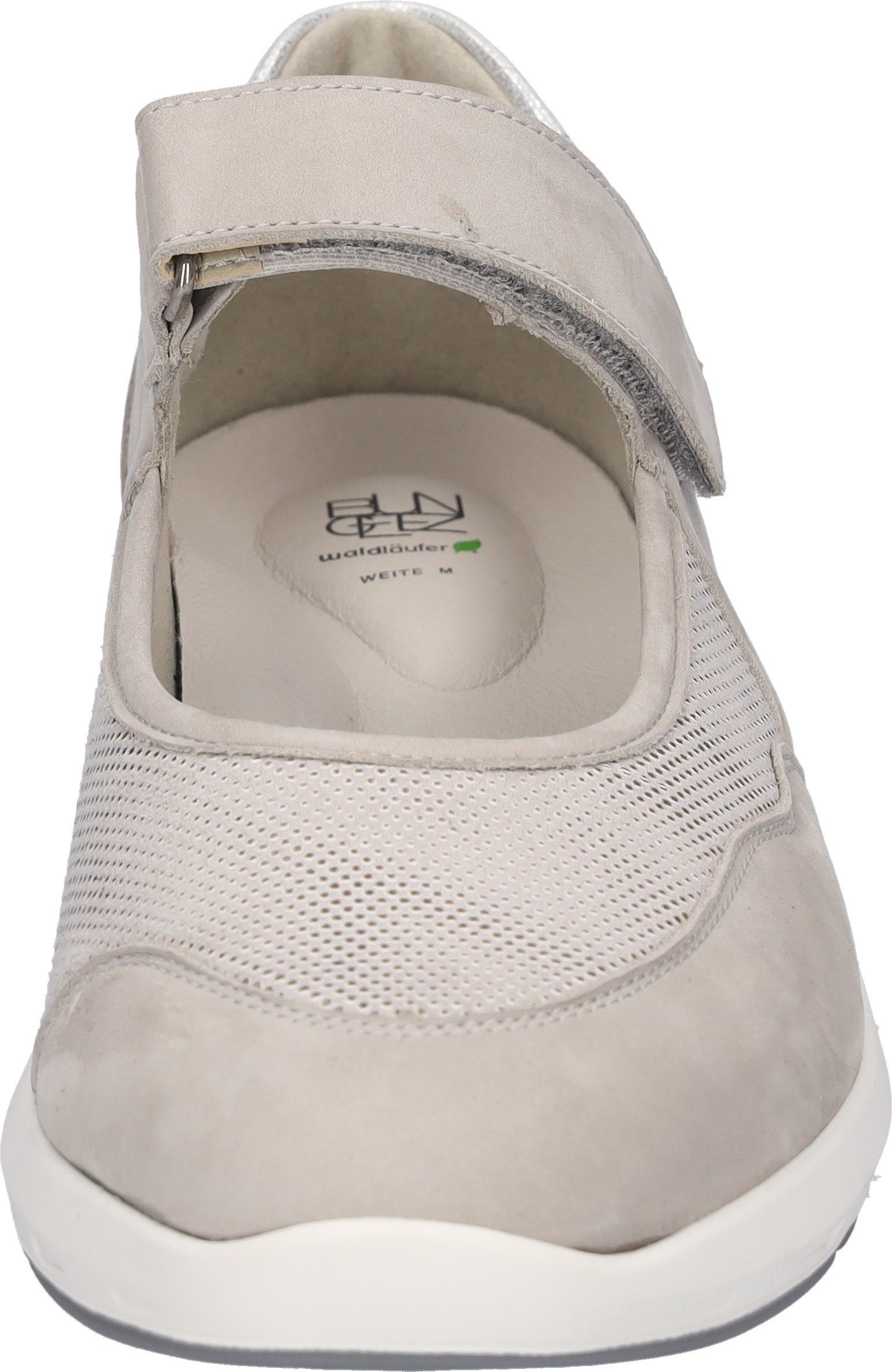 Waldläufer Klittenbandschoenen M-TONIA , riemchen-ballerina, comfort-schoen met bungeez-functie, m-breedte