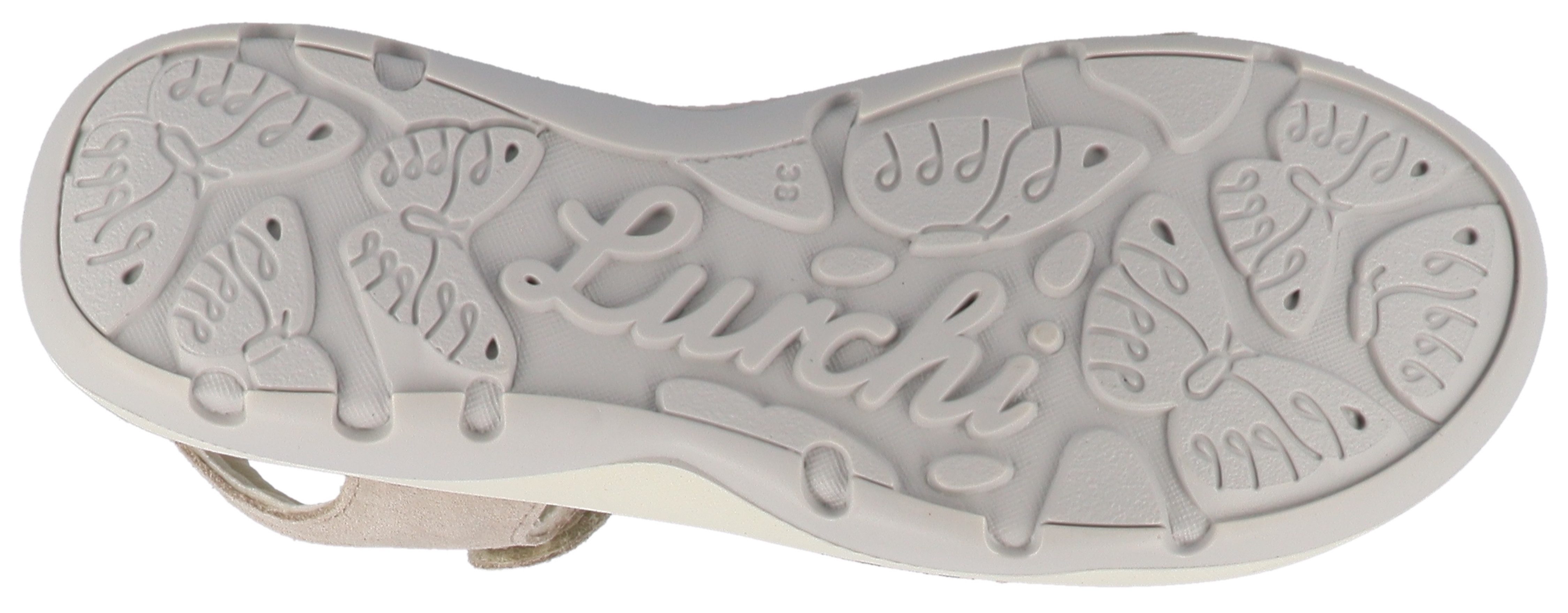 Lurchi Sandalen Fiori , bandjessandaal in leeuw-look, maat sjabloon te downloaden