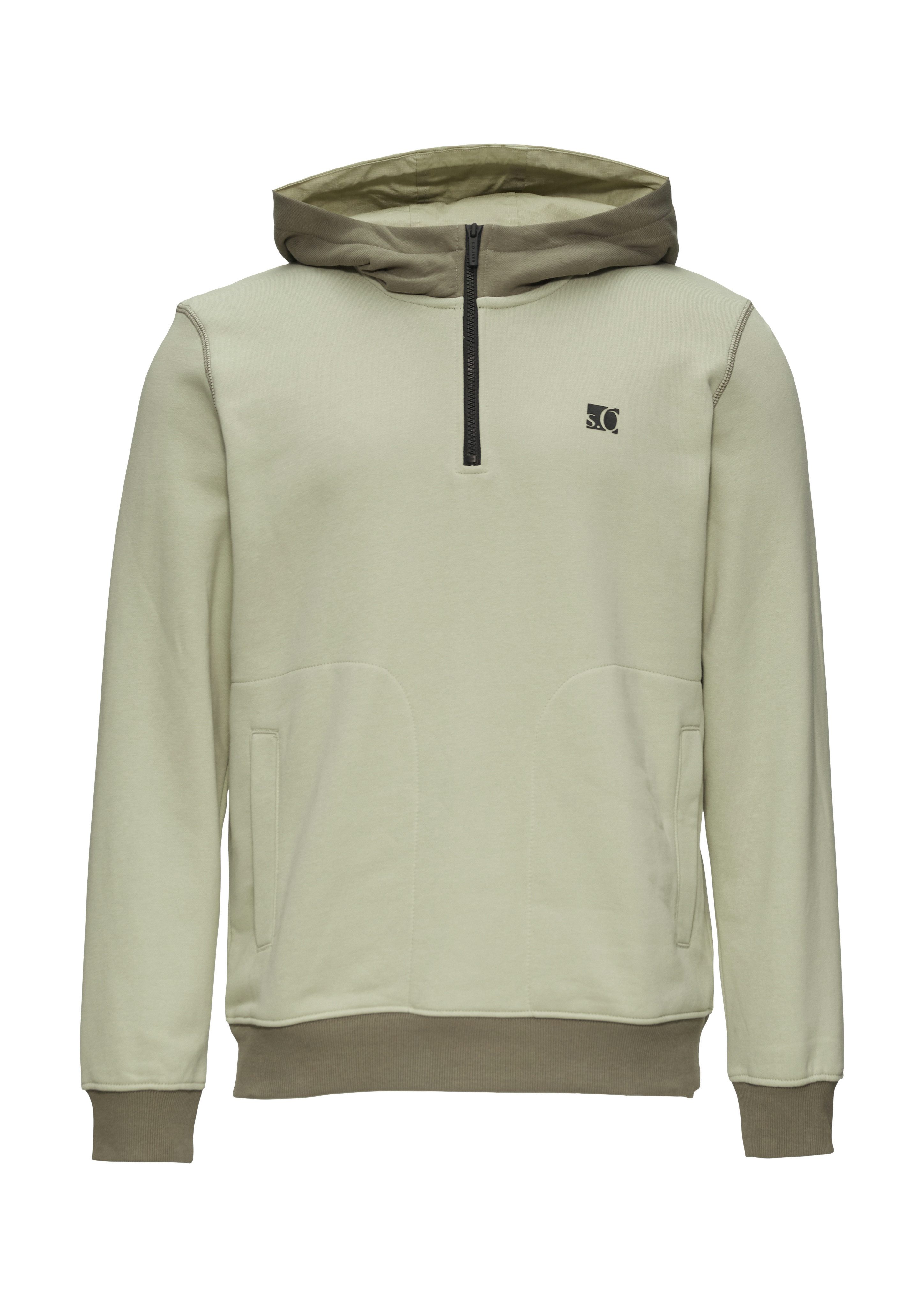 s.Oliver Hoodie met een capuchon