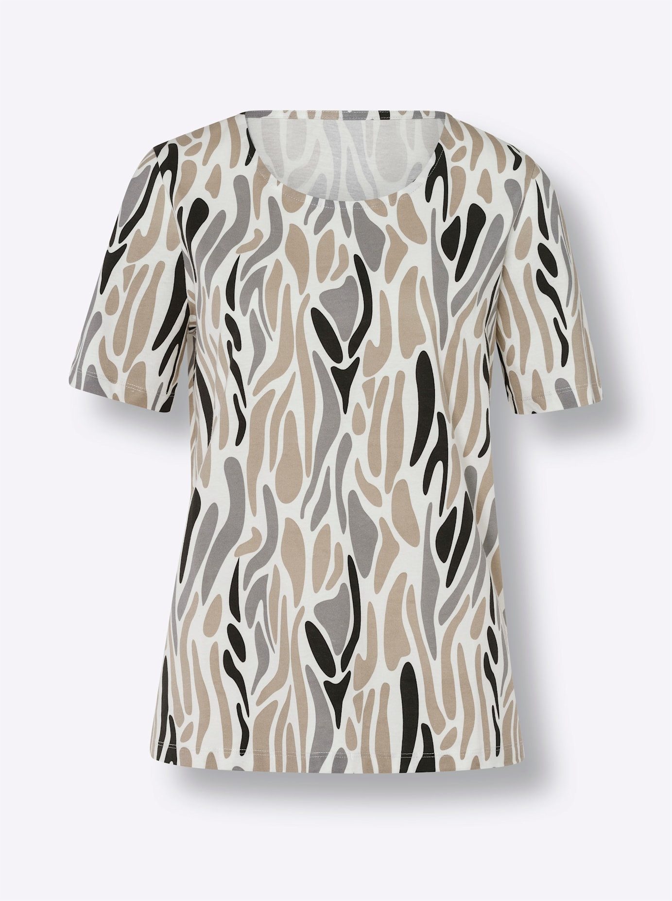Classic Basics Shirt met ronde hals (1-delig)
