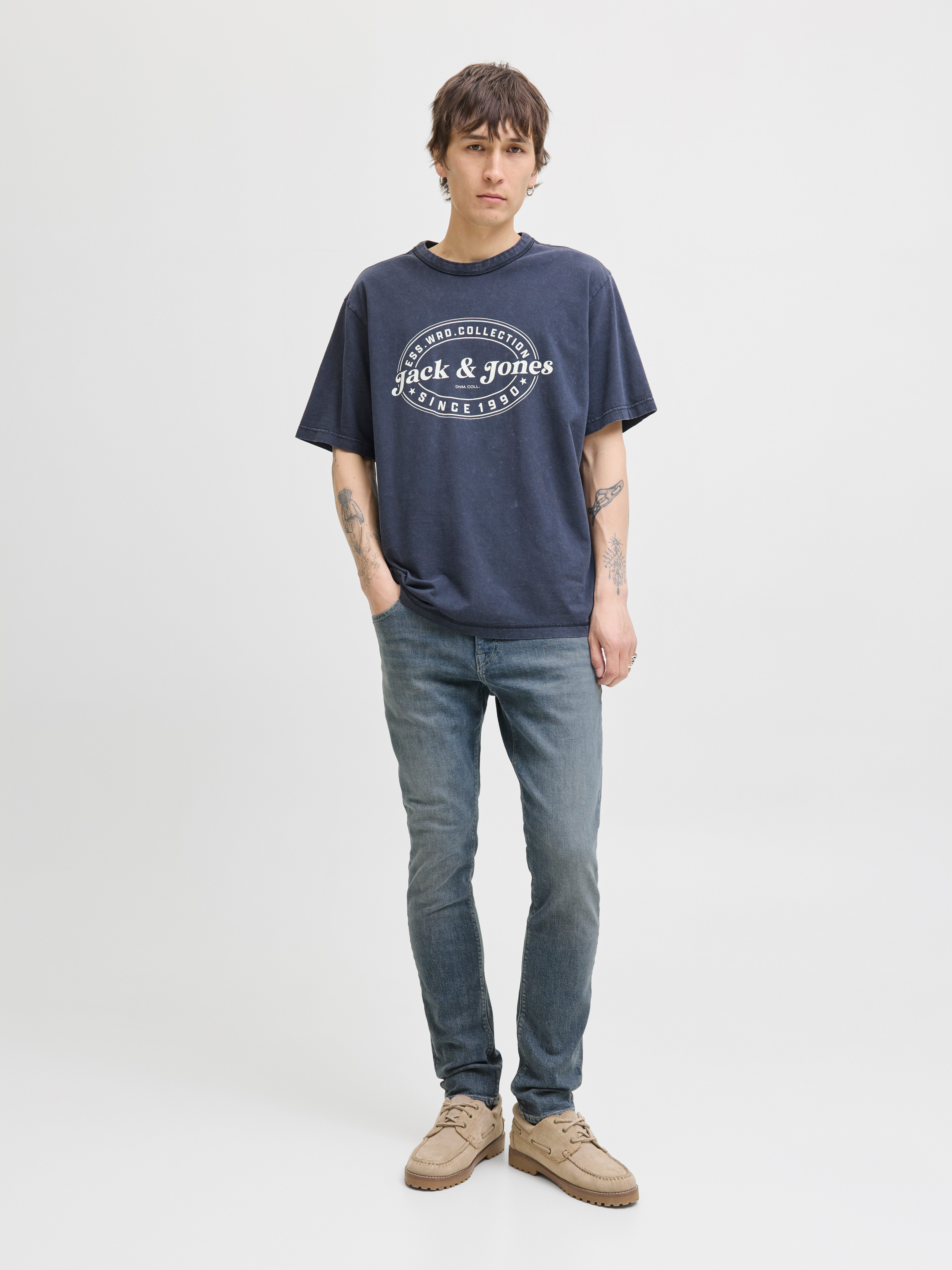 Jack & Jones Slim fit jeans JJIGLENN JJFELIX AM 646 NOOS