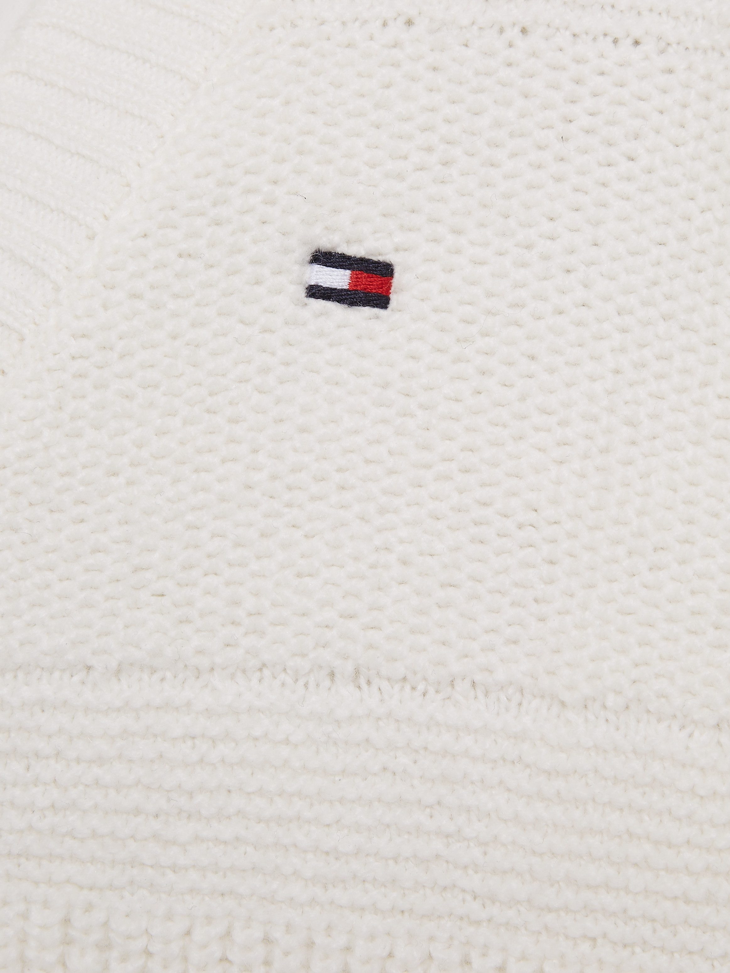 Tommy Hilfiger Vest MIX TEXTURED CARDIGAN Kinderen tot 16 jaar met logostiksel