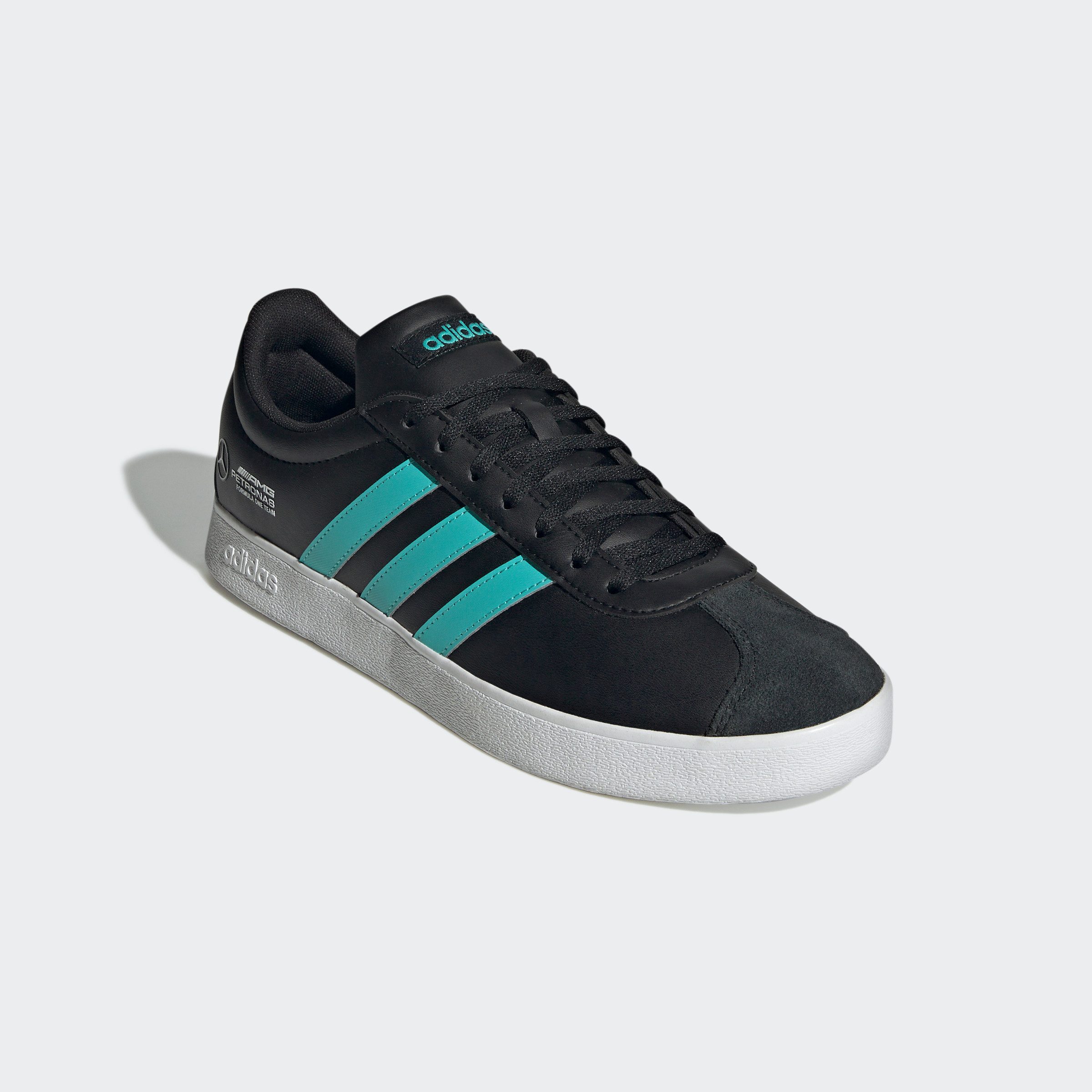 adidas Performance Sneakers MERCEDES - AMG PETRONAS FORMULA ONE TEAM VL court schoen jongens lage sneakers maat 41 zwart