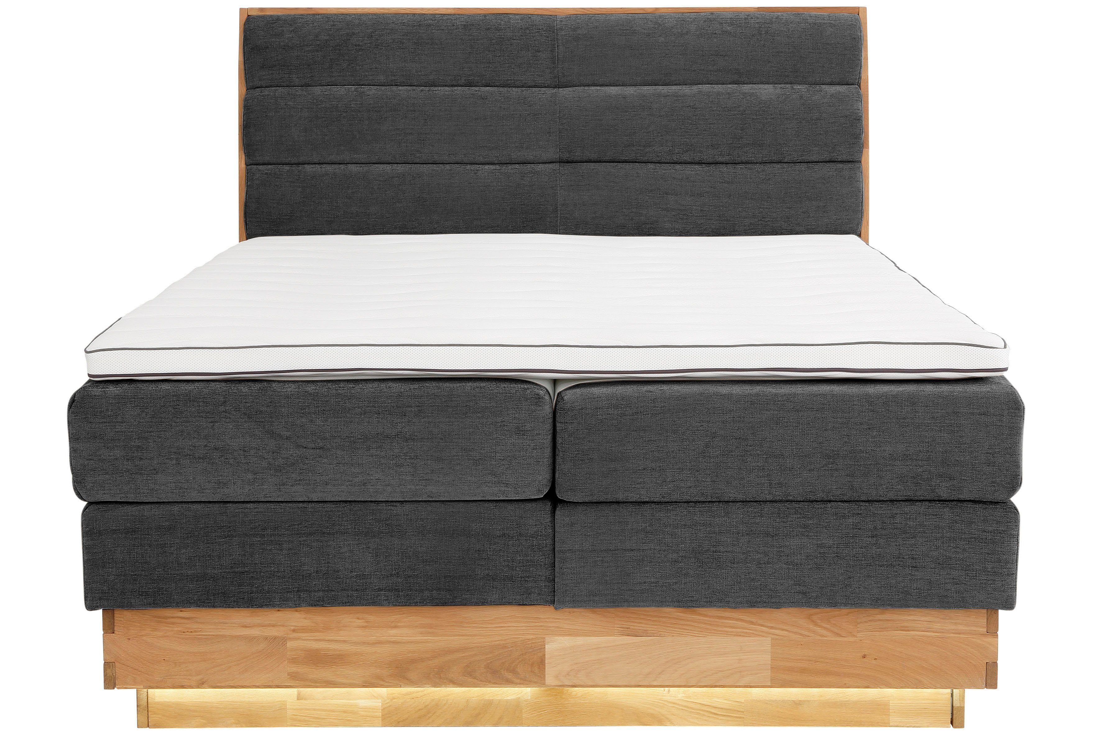 OTTO products Boxspring Ledverlichting, met gecertificeerde, gerecyclede overtrekstoffen