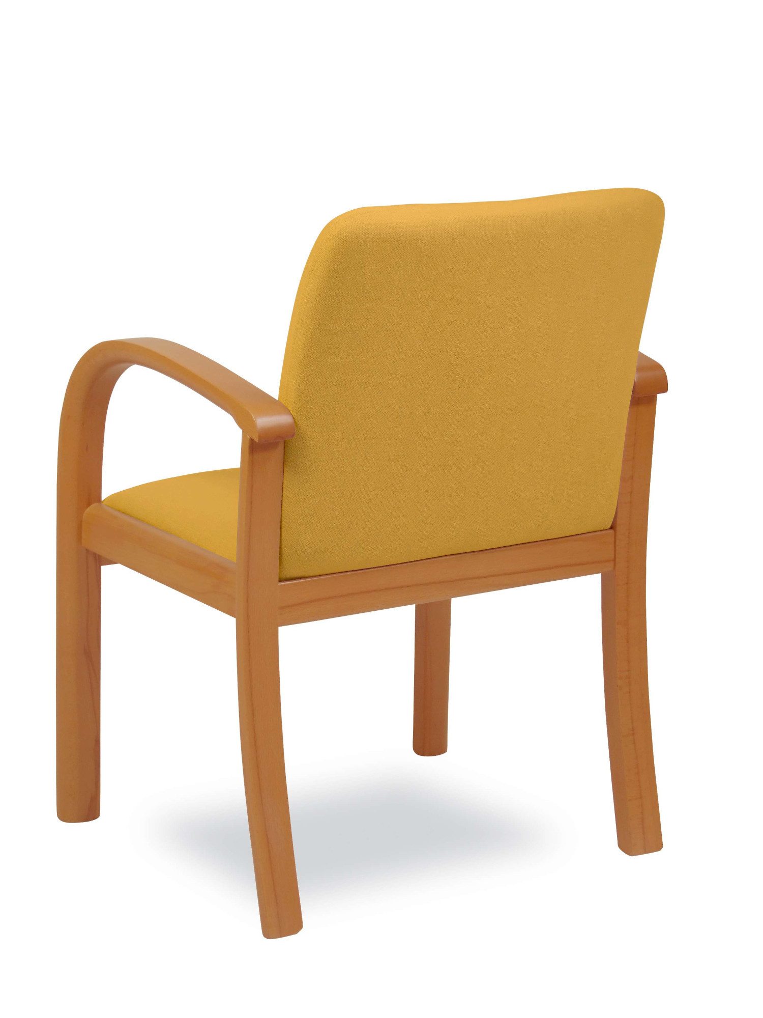Home affaire Eetkamerstoel LINA707 Extra-comfort, vlekbestendig weefsel, massief hout (1 stuk)