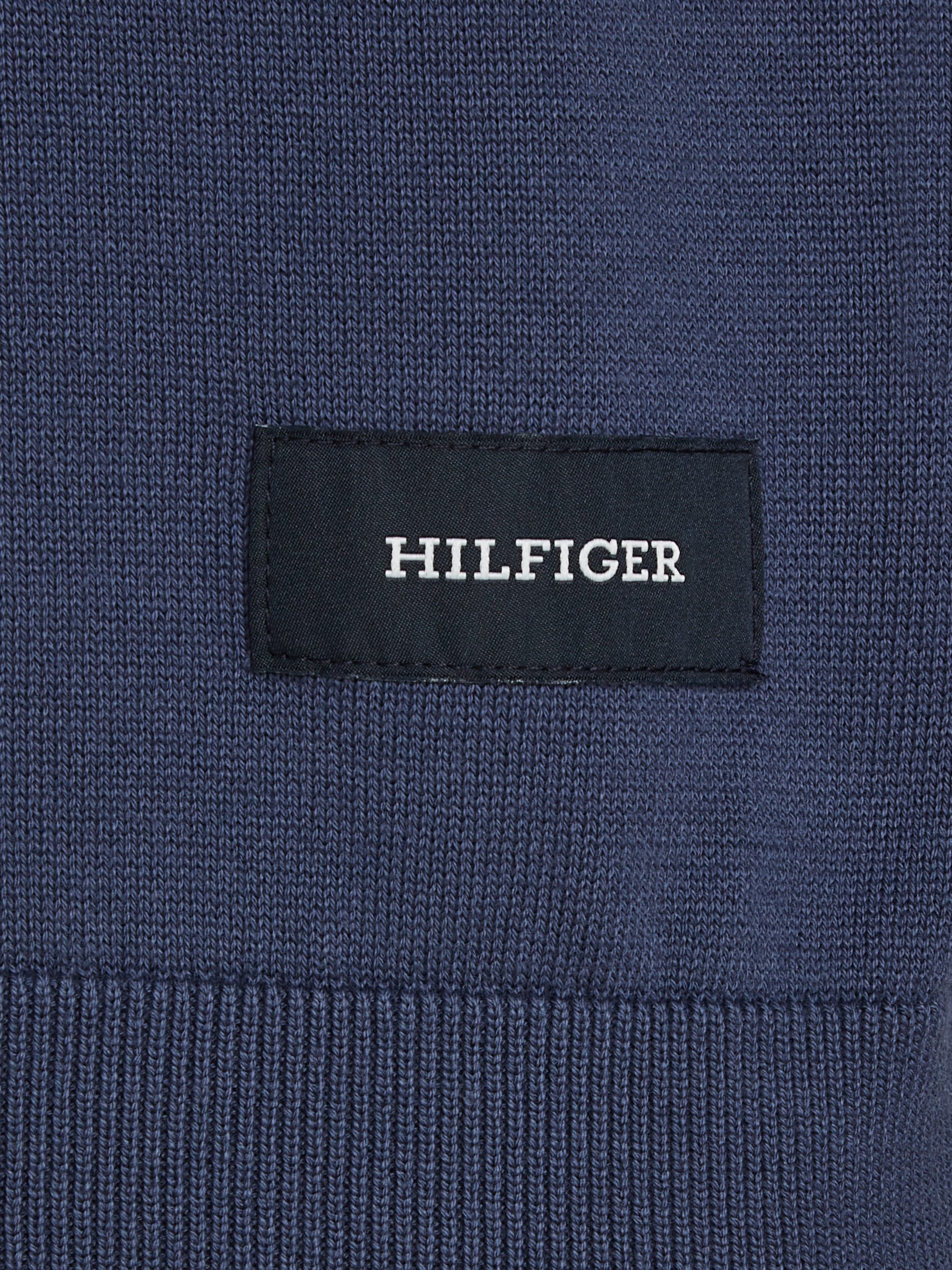 Tommy Hilfiger Trui met ronde hals RWB COTTON CREW NECK kleuraccenten in tommy kleuren