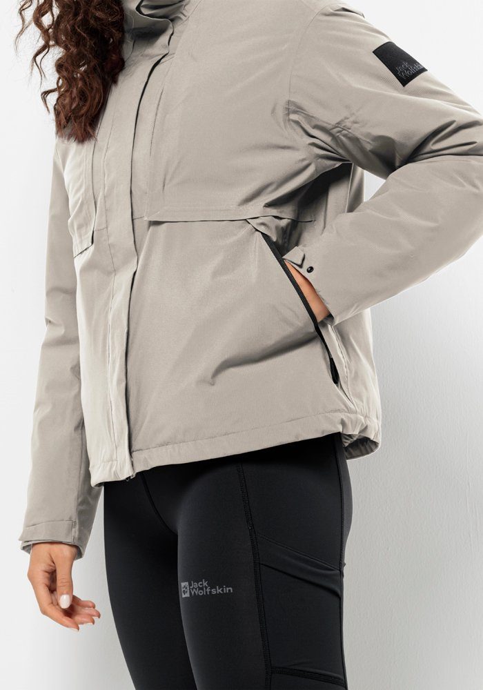 Jack Wolfskin Functioneel jack WANDERMOOD JKT W