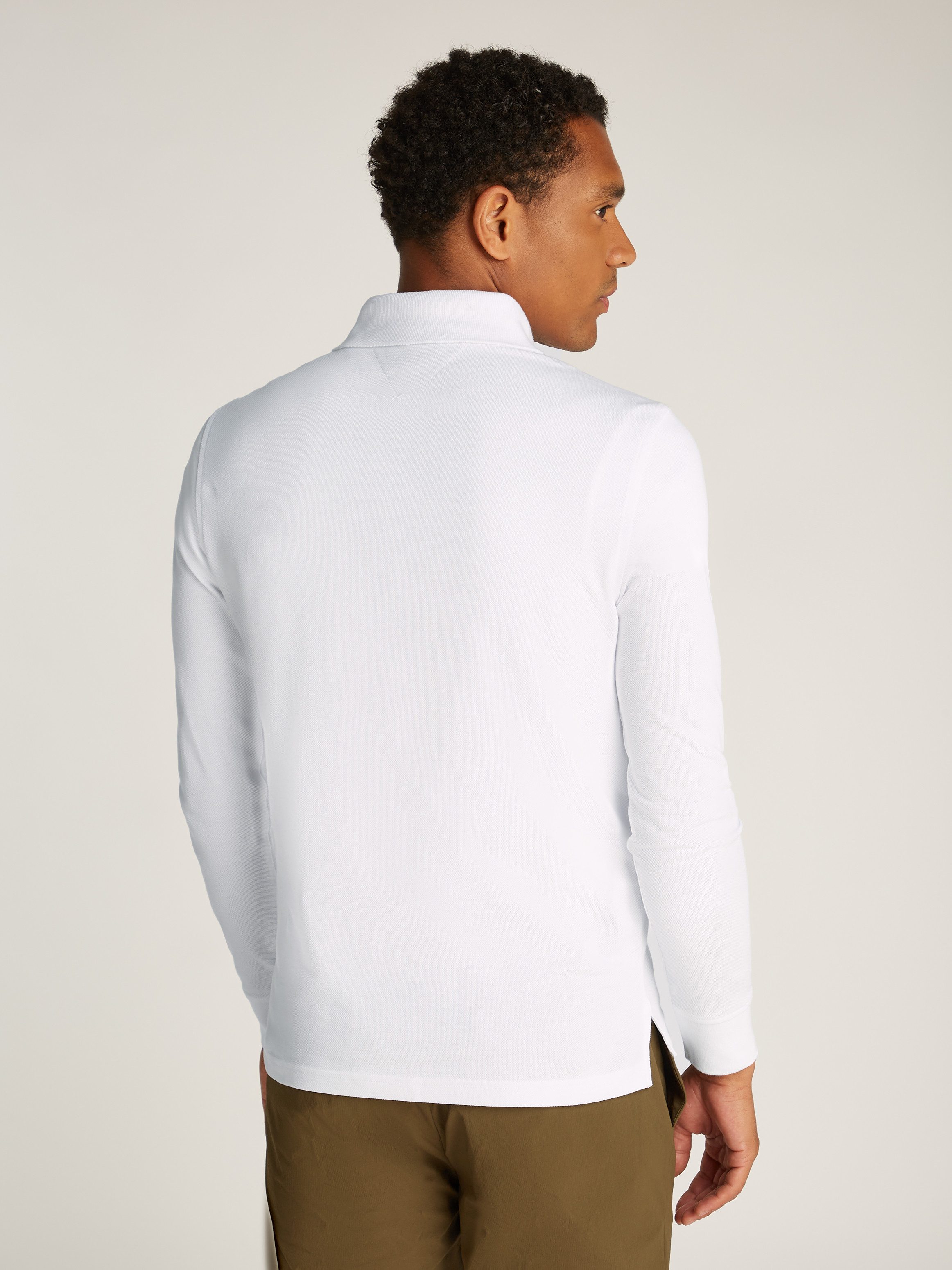 Tommy Hilfiger Poloshirt met lange mouwen 1985 SLIM LS POLO