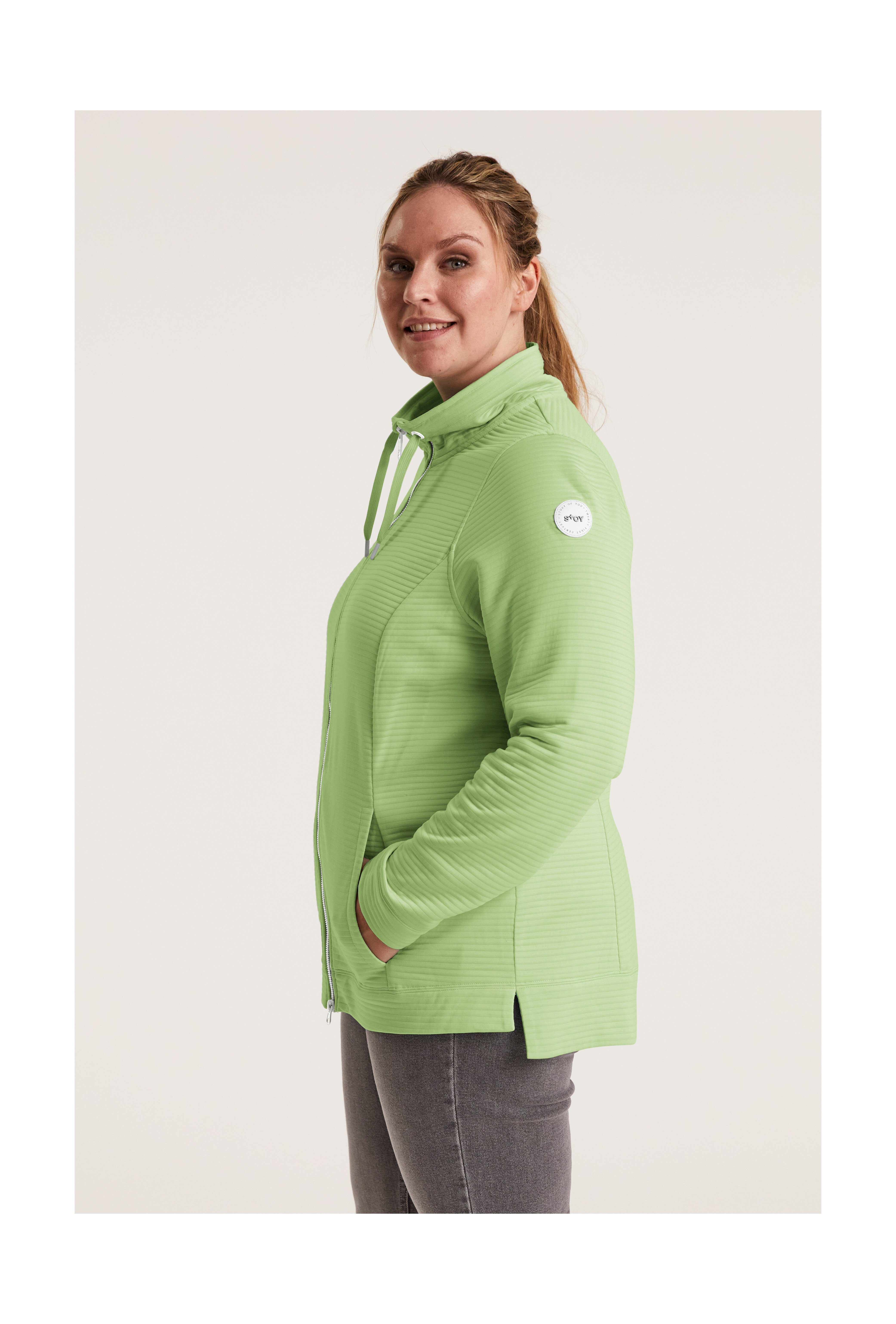 STOY Vest STS 13 WMN FLX JCKT Lichte powerstretchjas met 4-weg stretch en kinbescherming