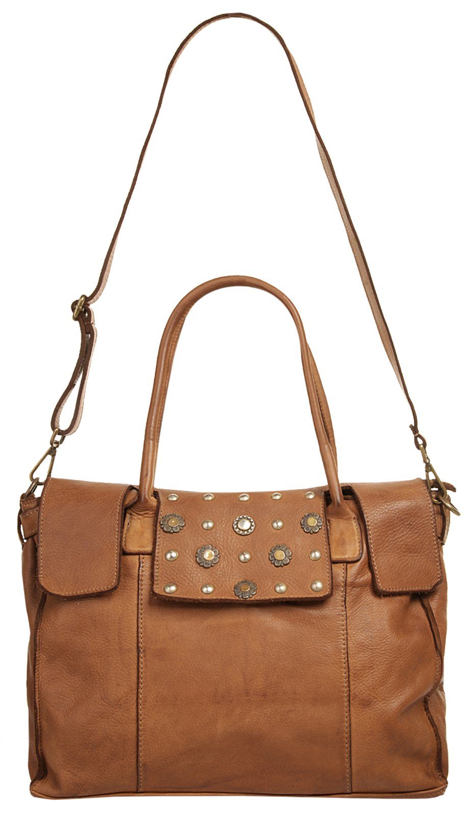 Samantha Look Shopper echt leer, made in italy