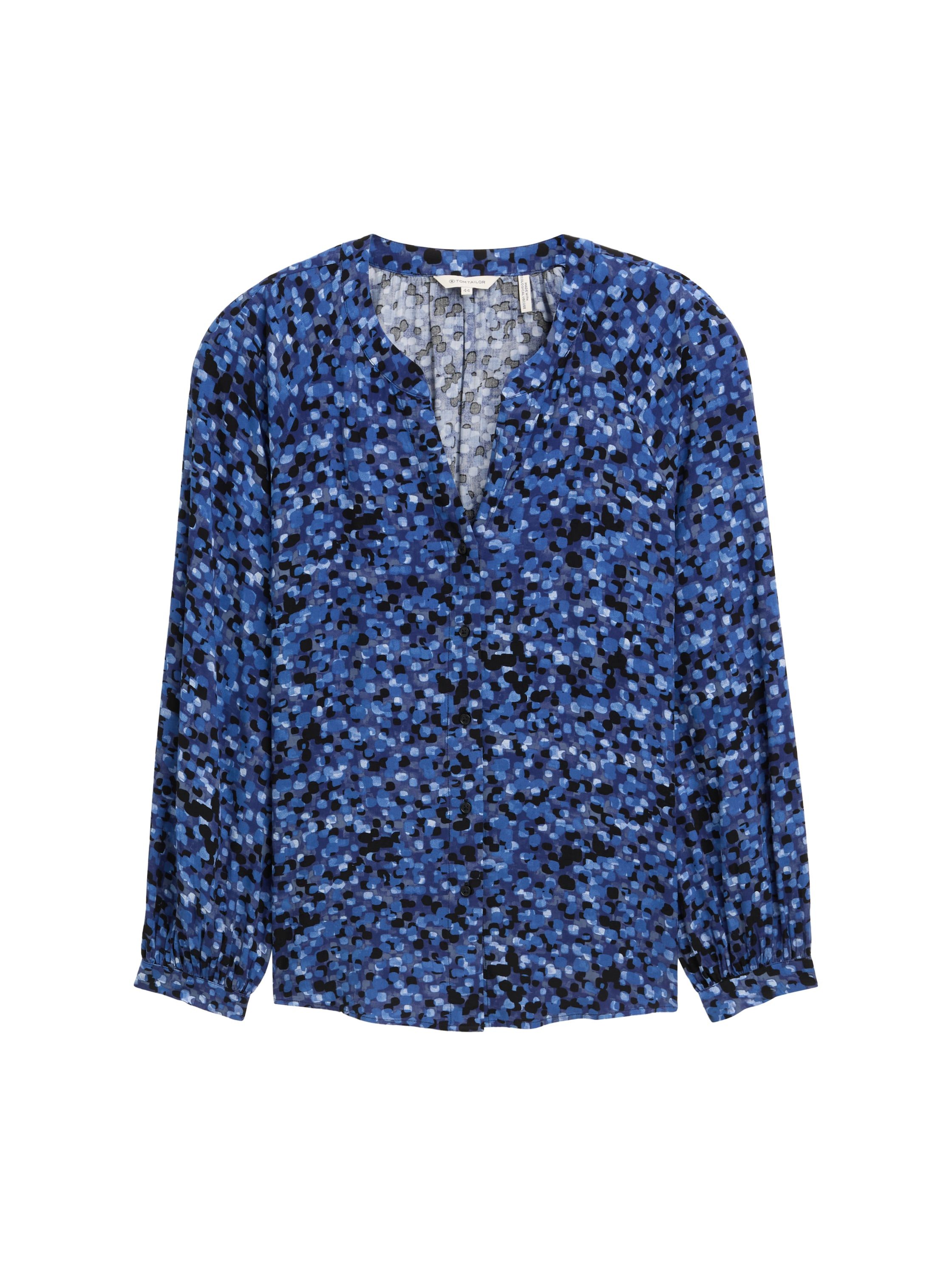 TOM TAILOR MY TRUE ME Blouse met lange mouwen met all-over print