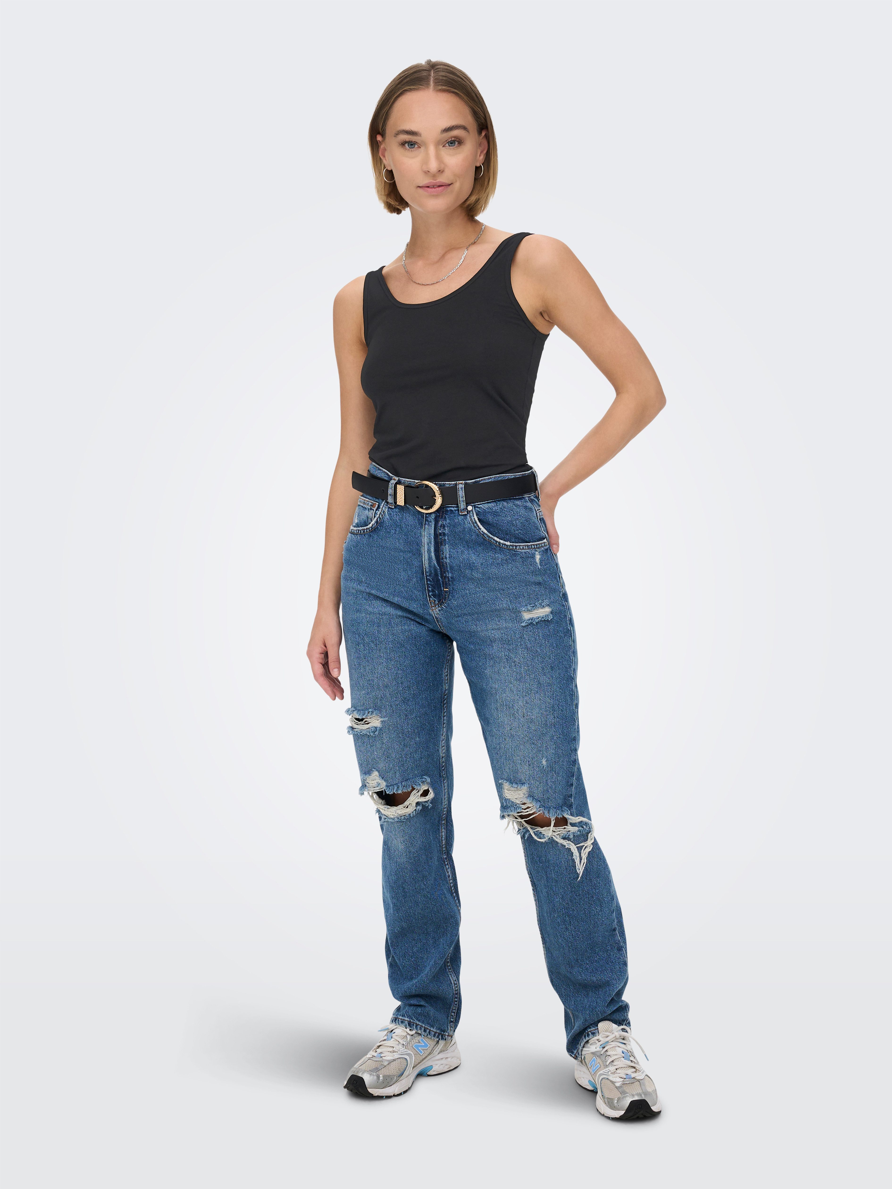 Only Tanktop ONLLIVE LOVE NEW LONG TT 2PACK NOOS (Set van 2)