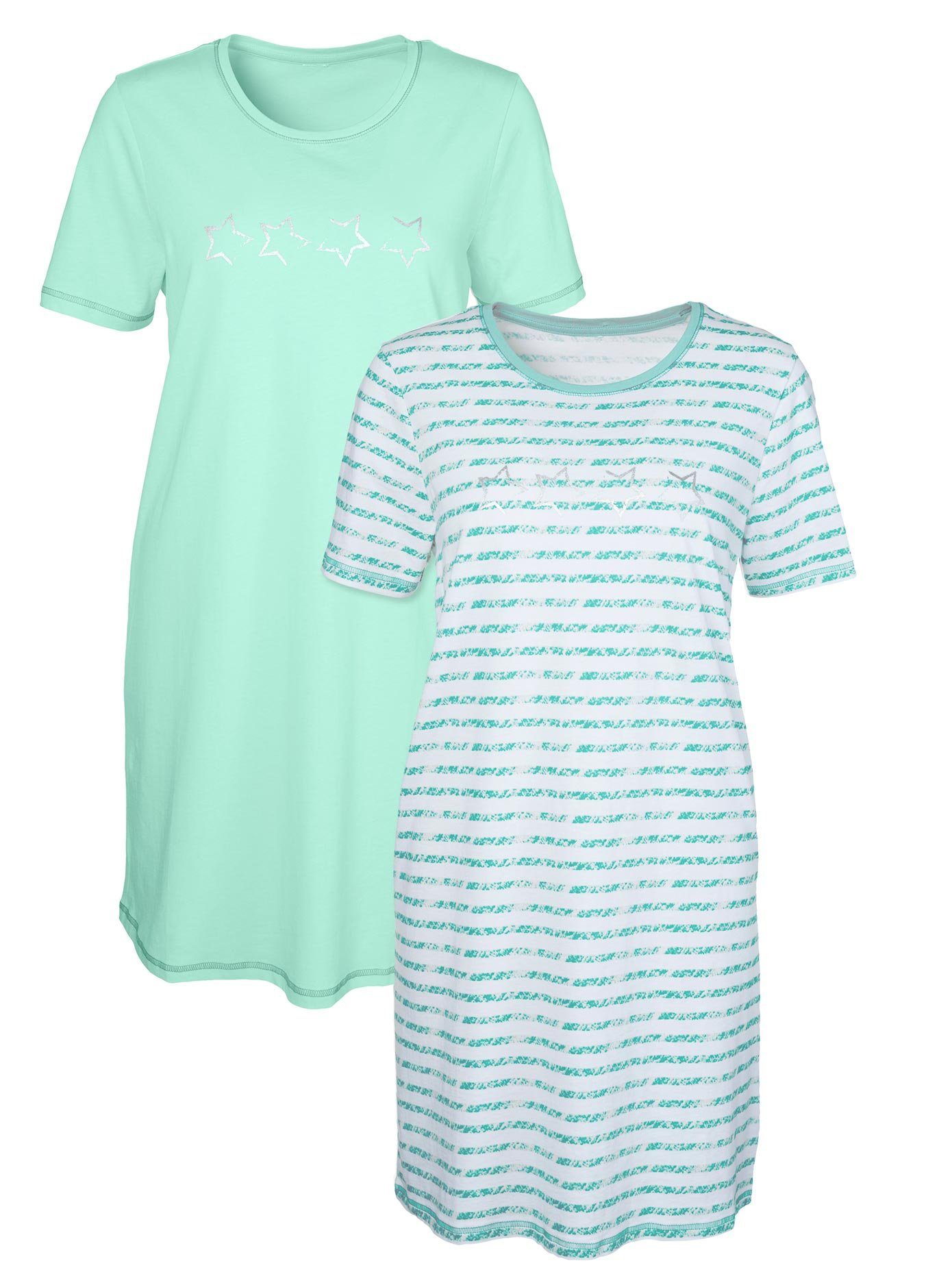 wäschepur Nachthemd Korte mouwen sleepshirts