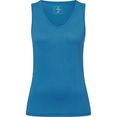 deproc active functioneel shirt moray top women functioneel shirt met v-hals blauw