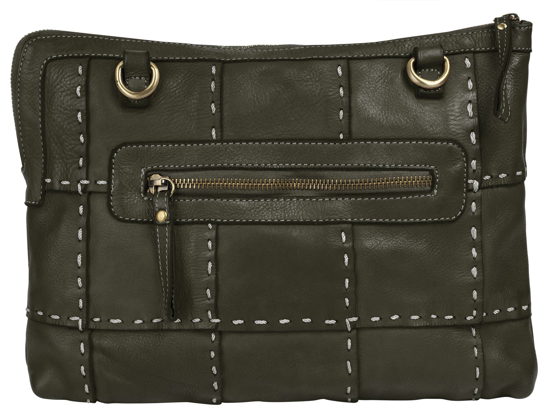 Samantha Look Schoudertas echt leer, made in italy