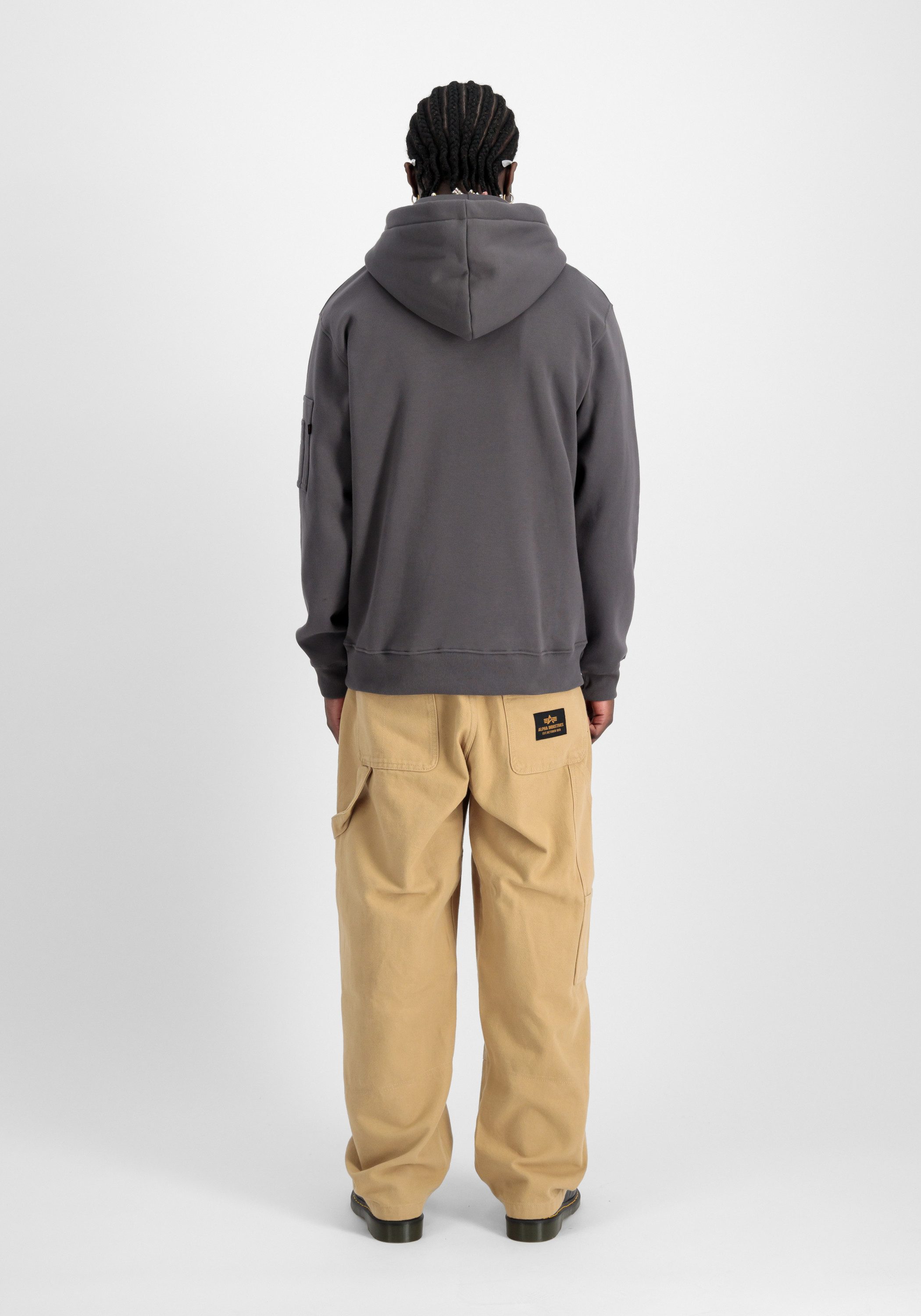 Alpha Industries Hoodie Alpha Industries Men - Hoodies Metal Plate Hoodie